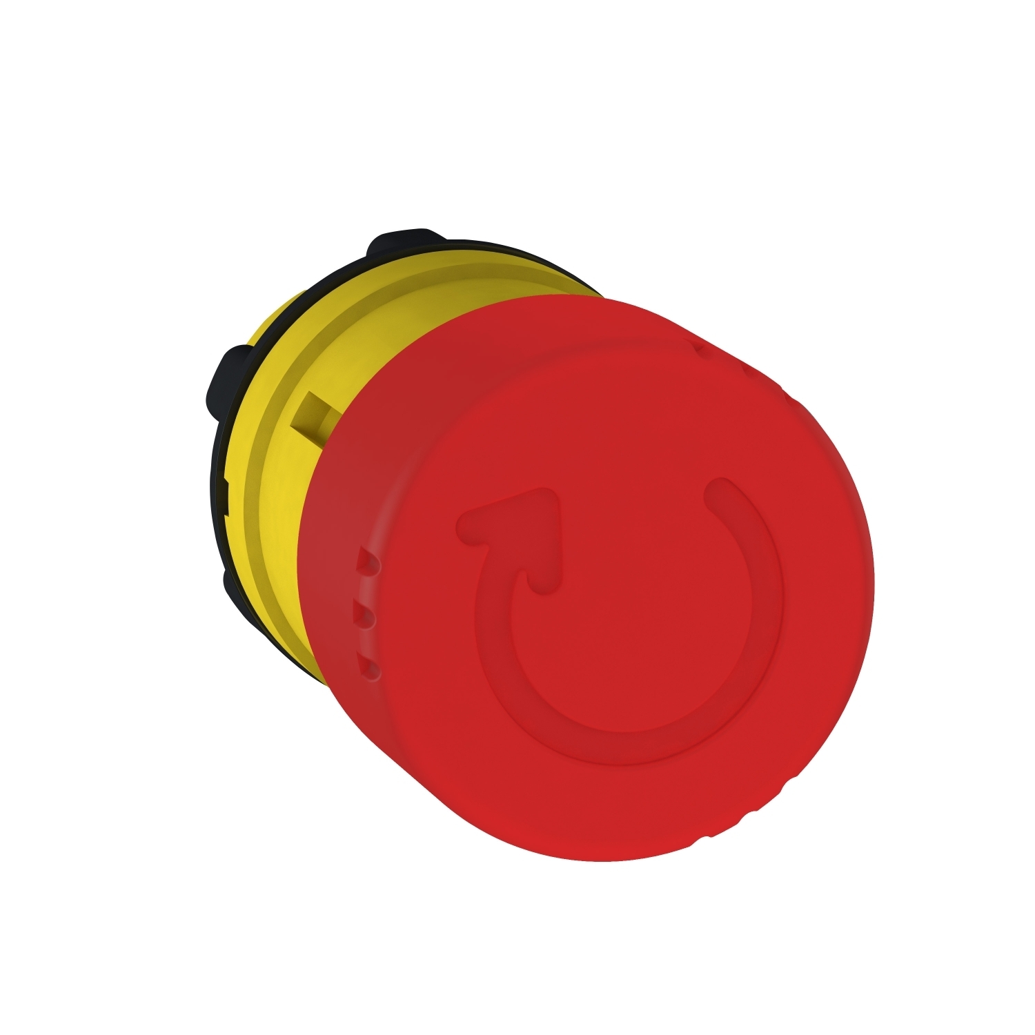ZB5AS834 Harmony Emergency Stop Switching Off Non-Illuminated Pushbutton Head Operator, 22 mm Dia, Round Shape, Black/Red