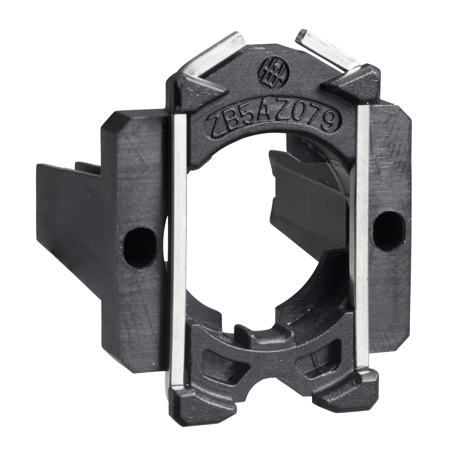 ZB5AZ079 Fixing Collar Pillar, For Use With Harmony XB5 and XALF Pushbutton, 1NO, Plastic