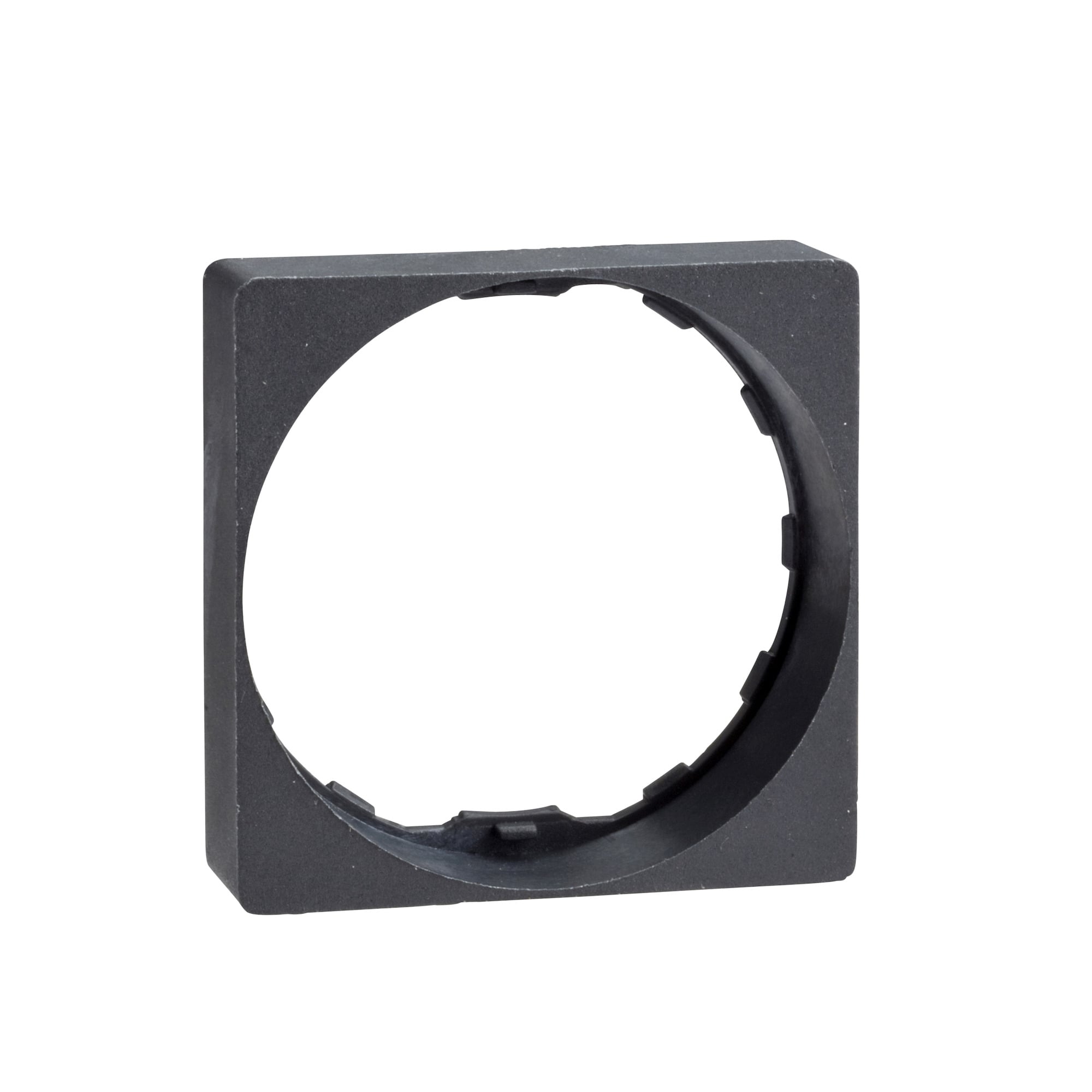ZB5AZ31 Harmony Square Trim, For Use With Harmony XB5 22 mm Pushbutton Circular Head, Black