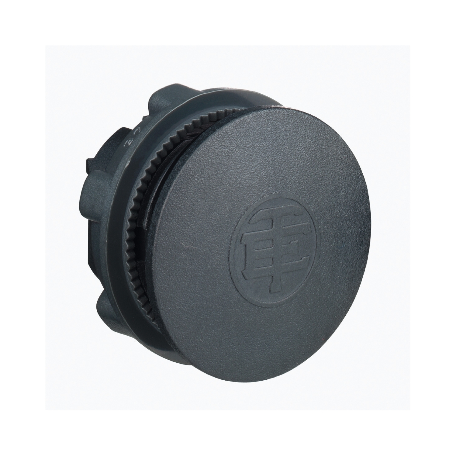 ZB5SZ3 Harmony Round Blanking Plug, For Use With Harmony XB4/XB5/XB7 Series 22 mm Dia Pushbuttons, IP65 Enclosure Protection, Flush Actuator, Plastic, Black