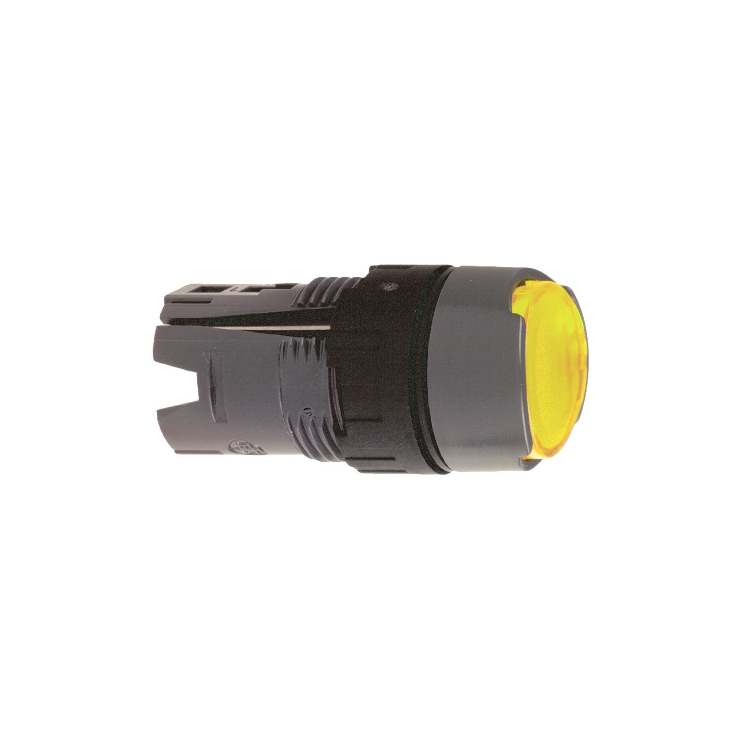 ZB6AW5 Harmony Modular Flush Illuminated Spring Return Standard Unmarked Pushbutton Head With Integral LED, 16 mm, Round Shape, Plastic, Yellow