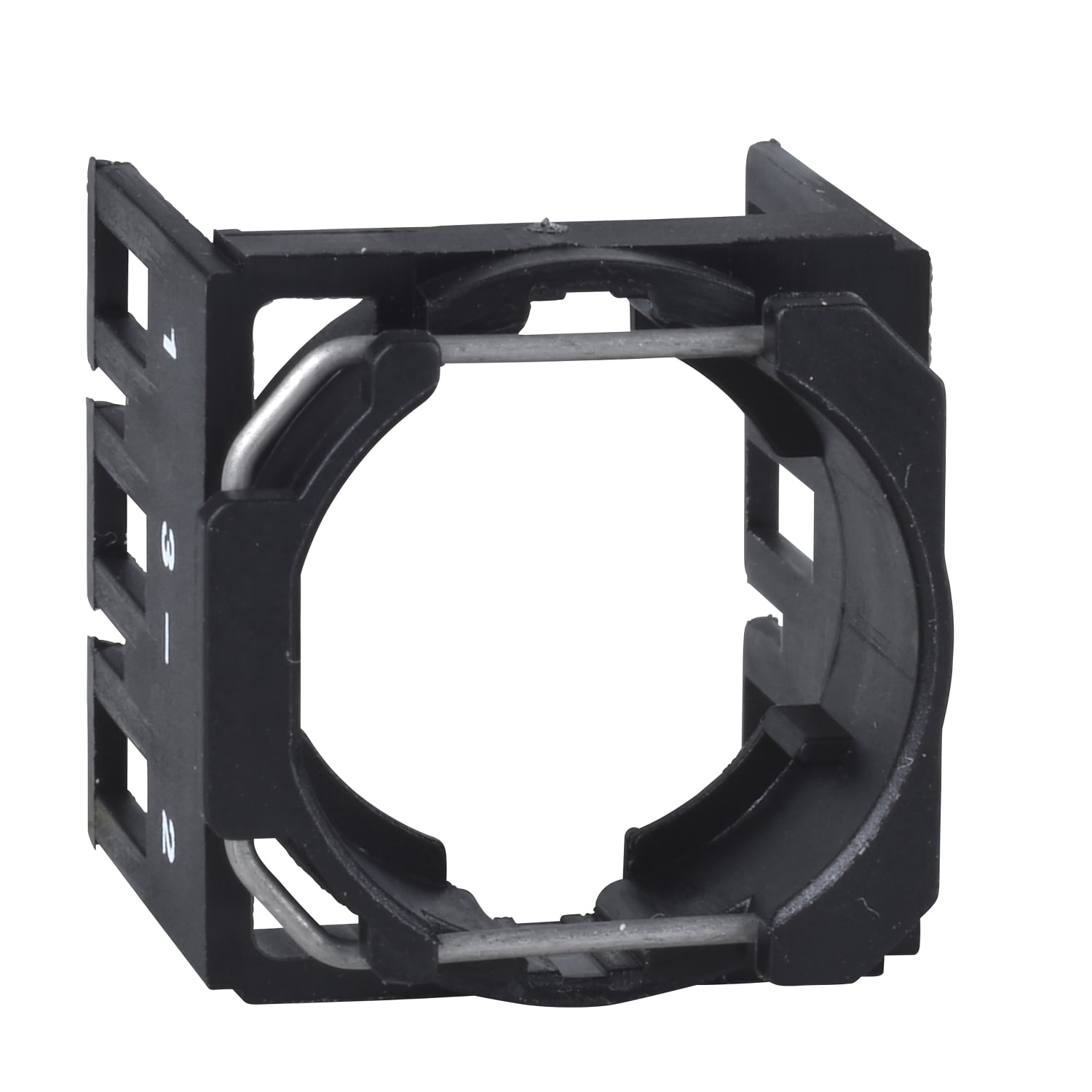 ZB6Y009 Fixing Collar, For Use With Harmony XB6, 16 mm Control Unit, -25 to 70 deg C Operating, IP65, Plastic, Black
