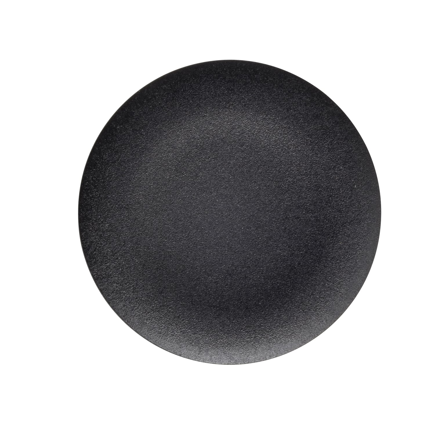 Cap for push button head, Harmony XB4, selector switch, plastic, black flush, 22mm, unmarked