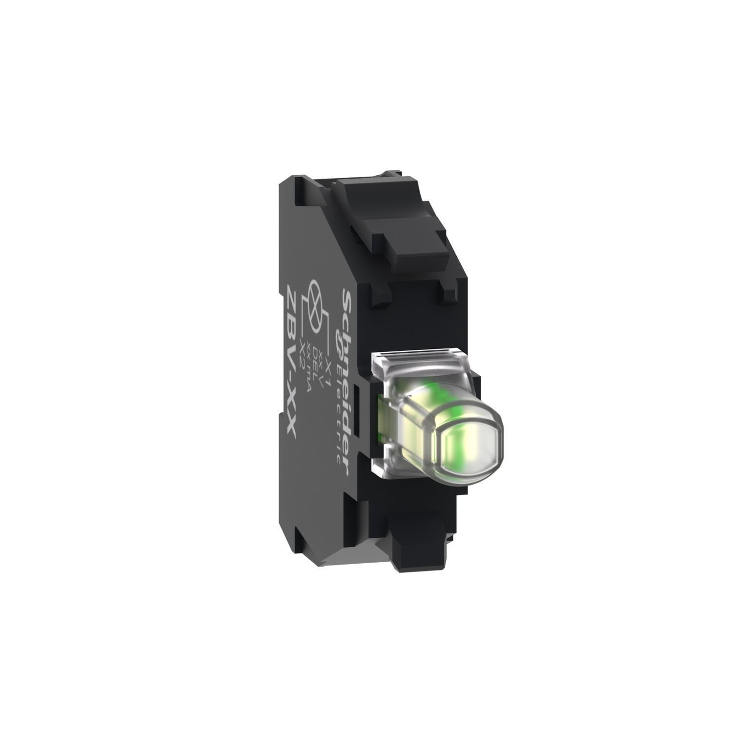 ZBVM1 ZBV Light Module, 22 mm Dia, LED Lamp, 230 to 240 V AC, Screw Clamp Terminal, White