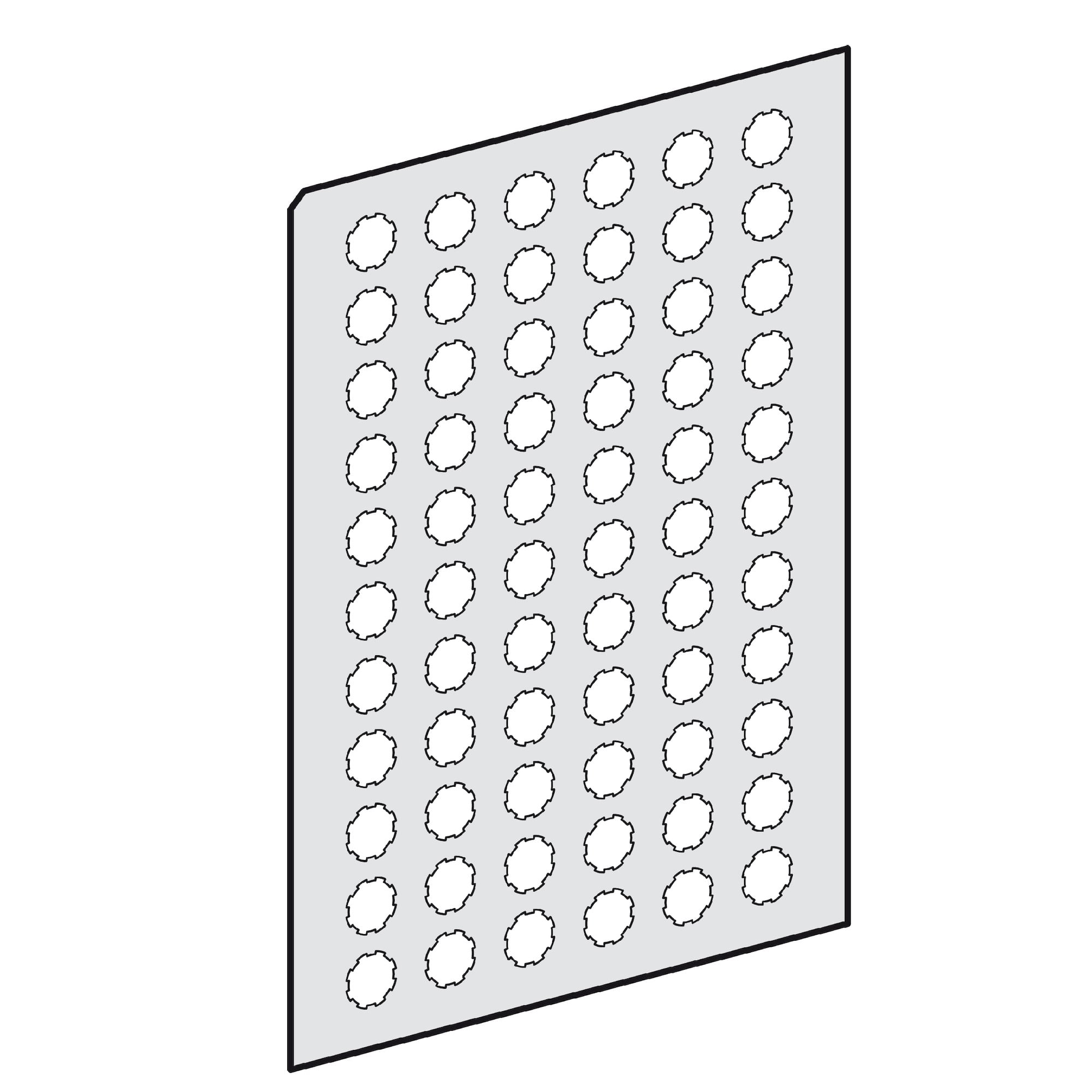 ZBY1147 Marked Legend Sheet, For Use With Harmony 22 mm XB4B and XB5A Pushbutton and Pilot light, I Legend, Round, Plastic