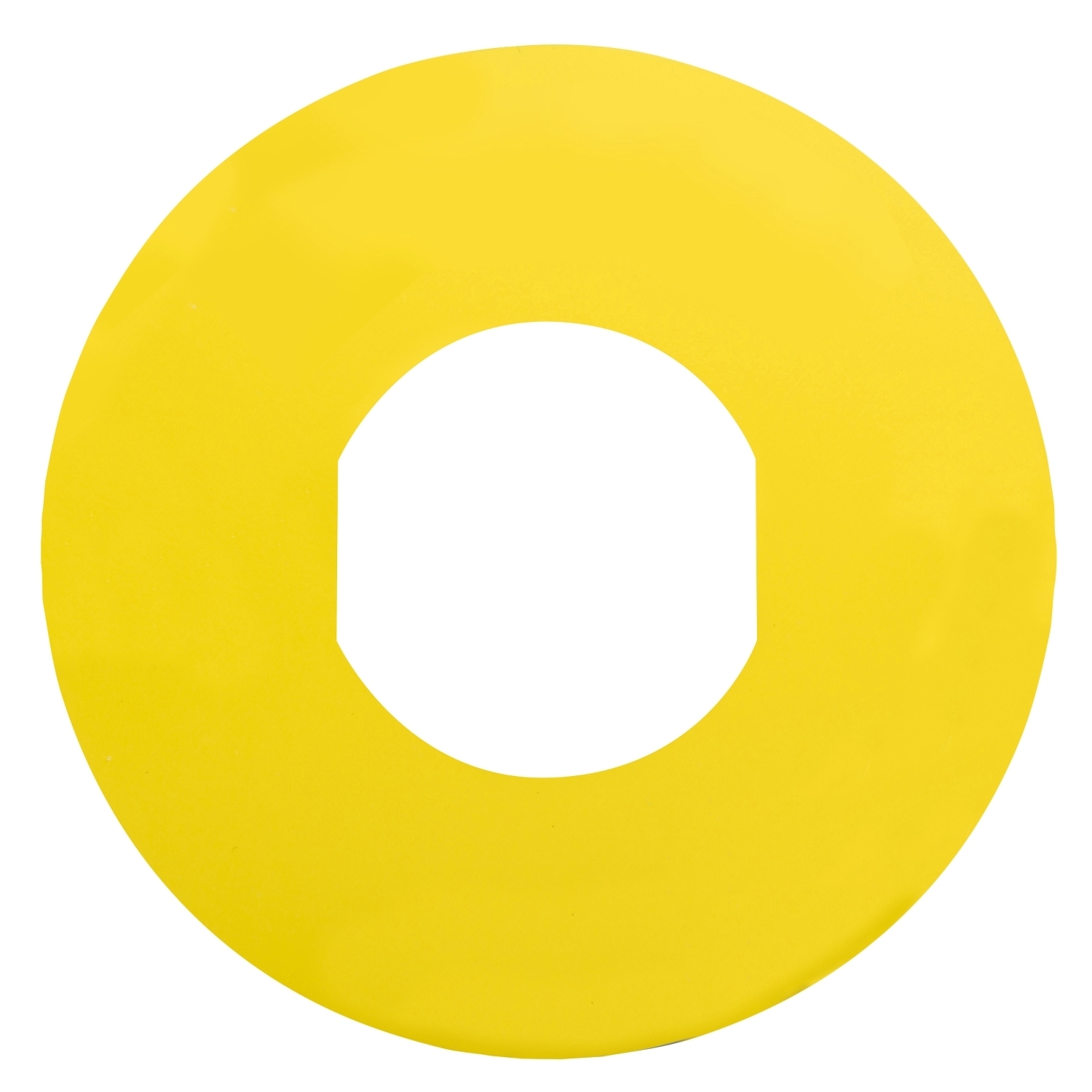 ZBY9101 ZBY Blank Legend Plate, 60 mm W, Round Plate, Plastic