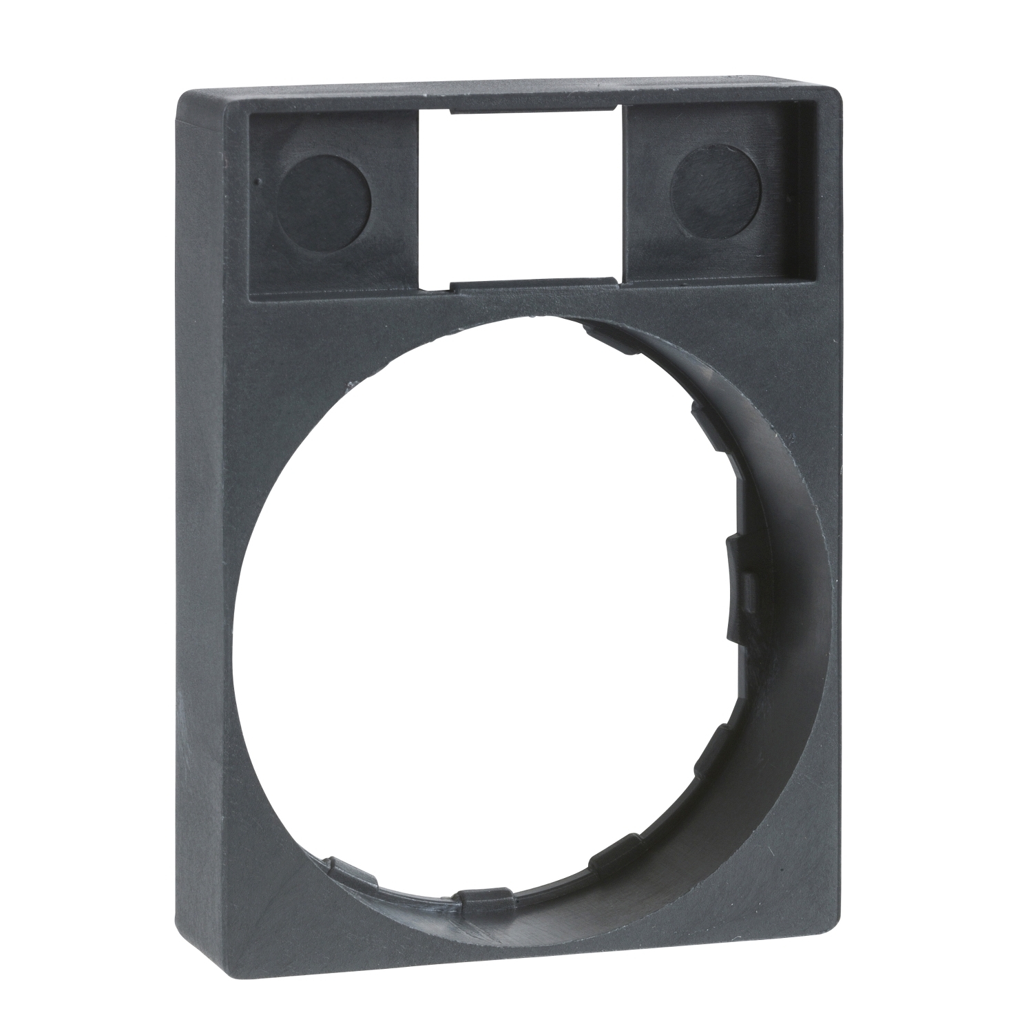 ZBZ34 Harmony Blank Flush Mount Unmarked Legend Holder, 40 mm H x 30 mm W, Plastic