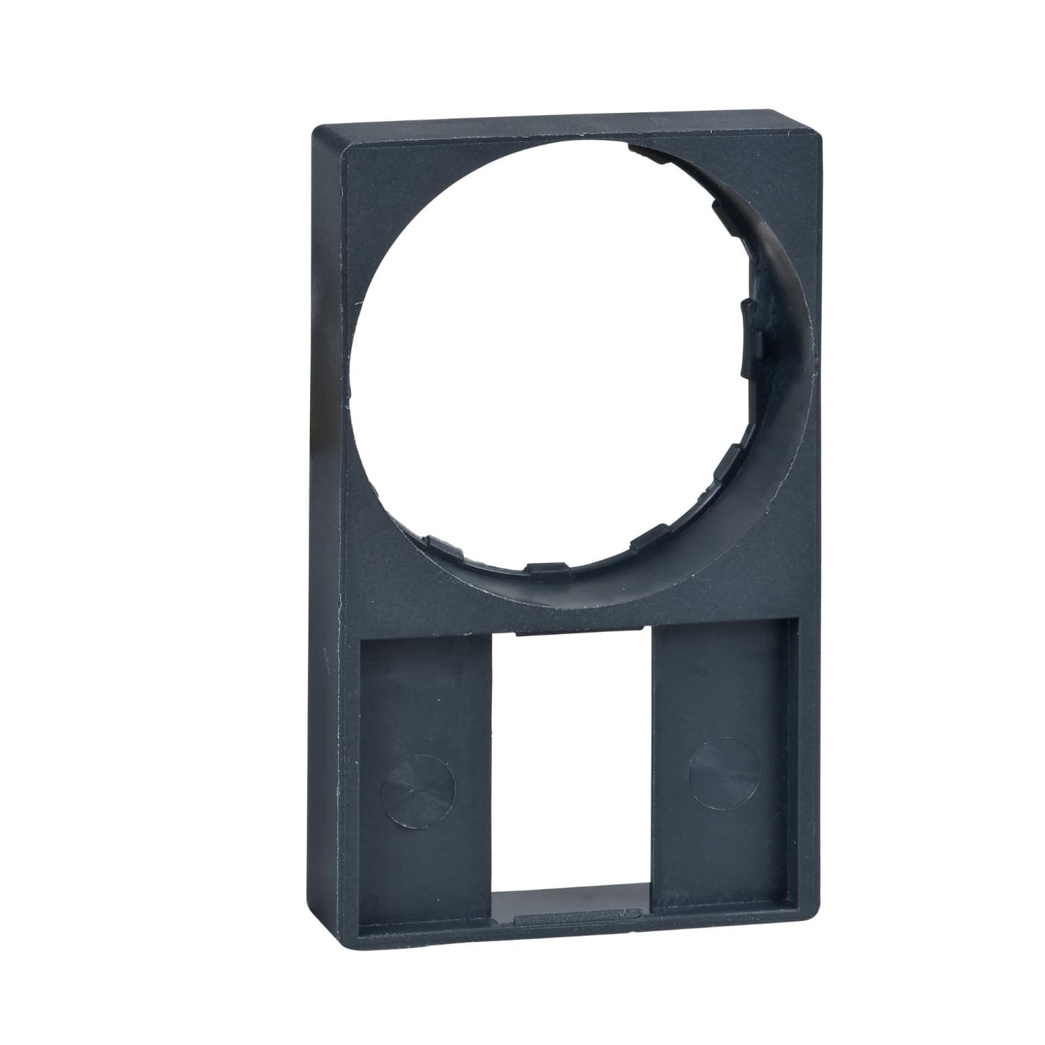 ZBZ35 Harmony Flush Mount Unmarked Legend Holder, 50 mm H x 30 mm W, Plastic
