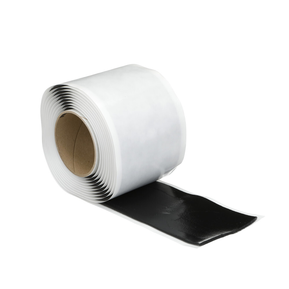 7000043008 Scotch-Seal 2229 Professional Grade Tape, 3 yd L 3.75 in W, 125 mil THK, Black