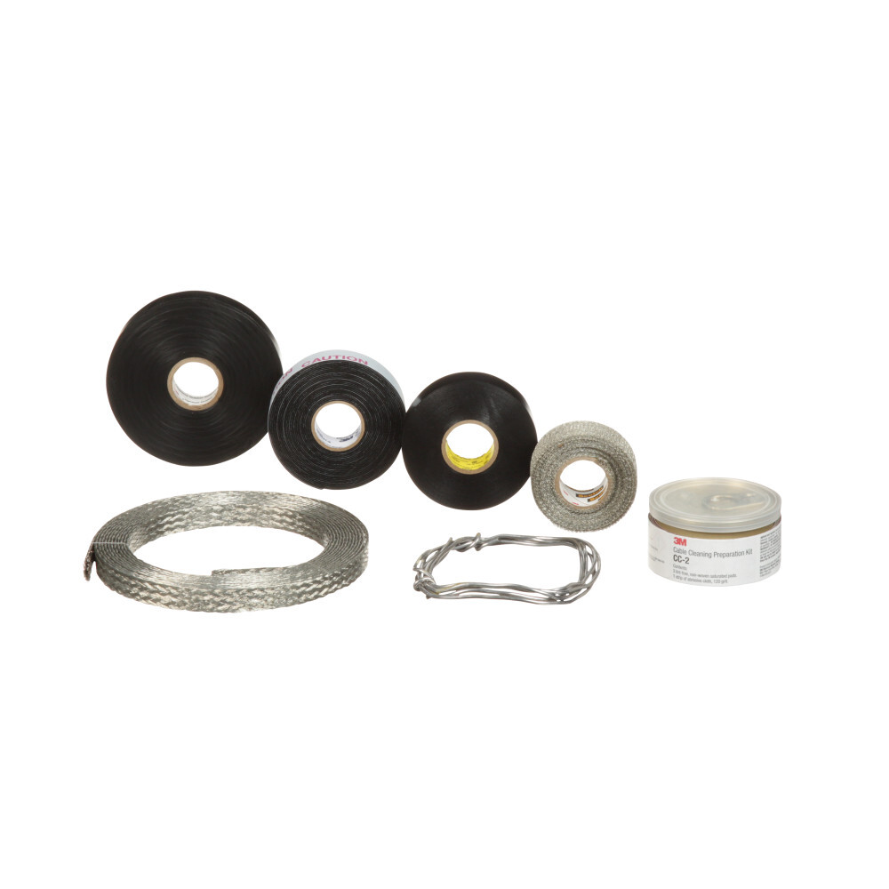 7000035867 Scotch Cable Splice Kit, 15 kV, 5/8 kV, 4 AWG to 250 kcmil Conductor