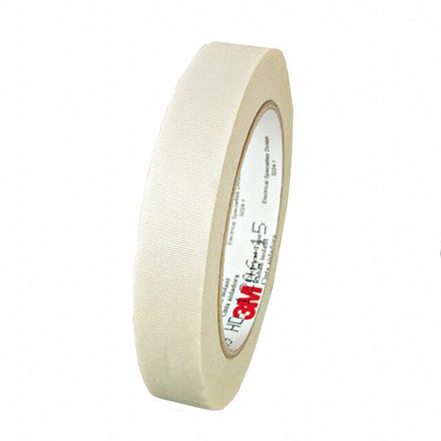 7000005818 Scotch Glass Cloth Electrical Tape 69, Silicone Adhesive, 3/4 inch x 66 ft, White