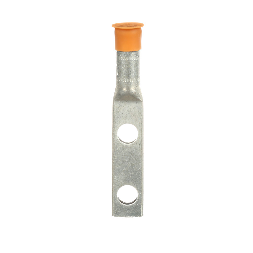 7000005890 Scotchlok 40100 Corrosion-Resistant Two Hole Lug, 1/0 AWG Conductor Aluminum/Copper Conductor, 3/8 in Stud