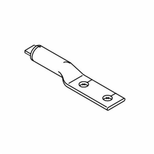 7000005892 Scotchlok 40100 Corrosion-Resistant Two Hole Lug, 500 kcmil Conductor Aluminum/Copper Conductor, 1/2 in Stud