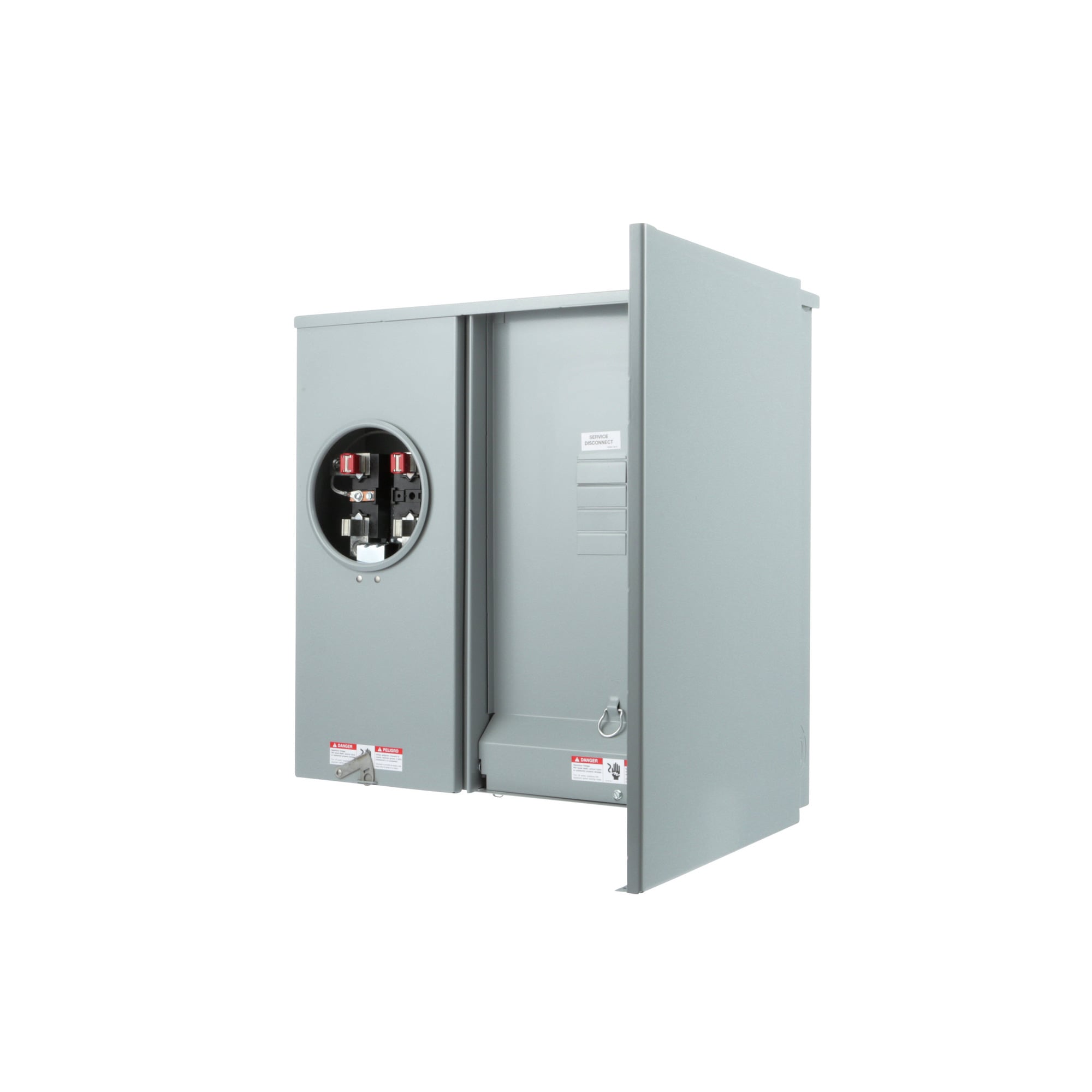 MC0816B1200TH MC 8 Spaces, 16 Circuits, 200 Amp, 4 Jaw, OH, UG, Ringed, FTL, 2 Hub