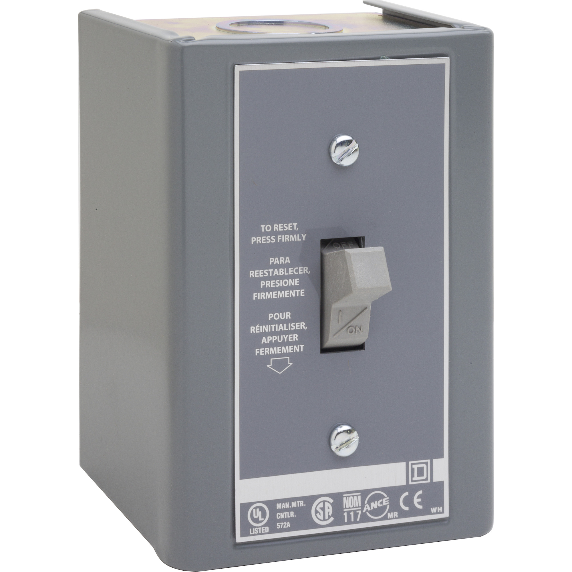 2510FGJ1 Type F Starter, 1 Poles, NEMA 1 Enclosure
