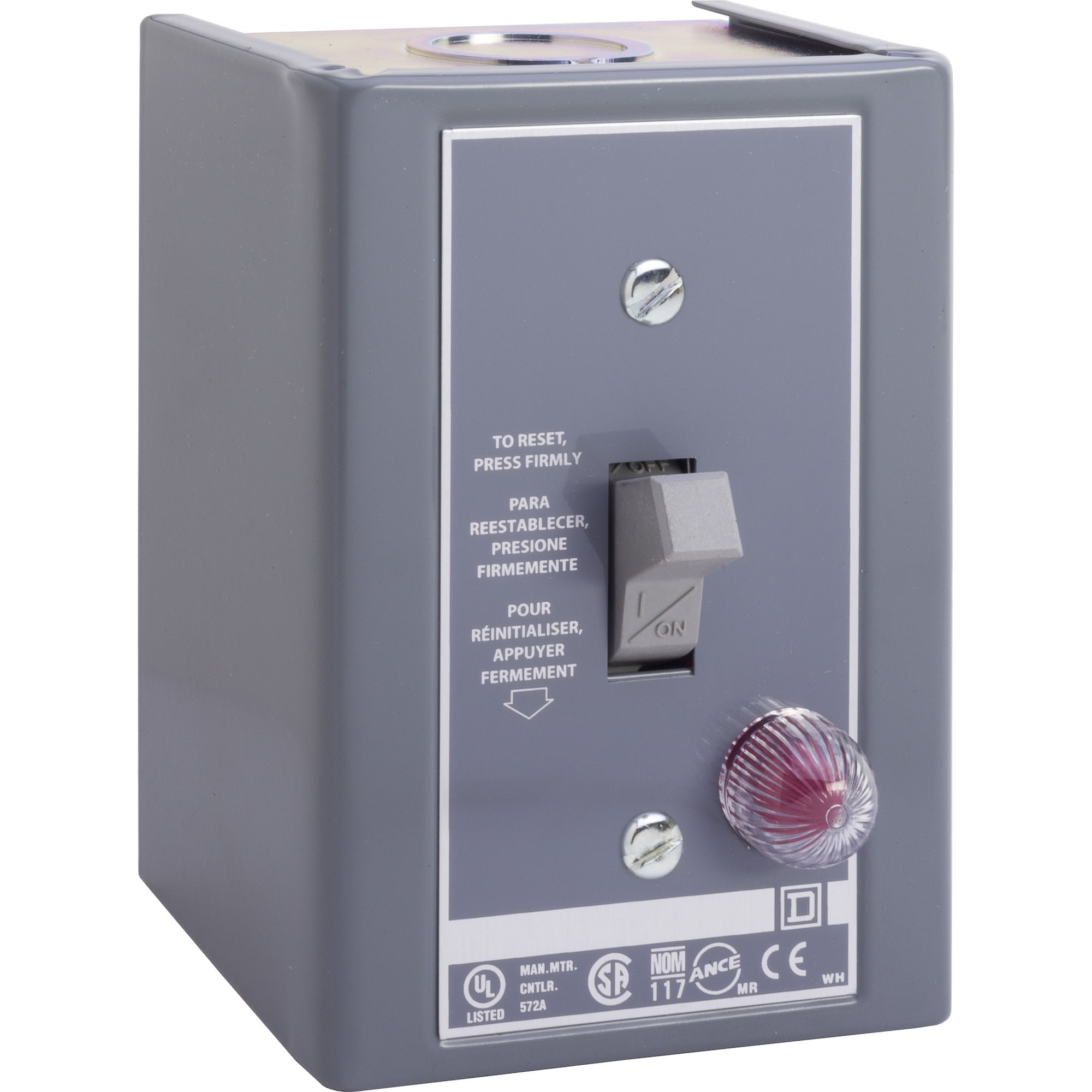 2510FGJ5P Type F Starter, 1 Poles, NEMA 1 Enclosure