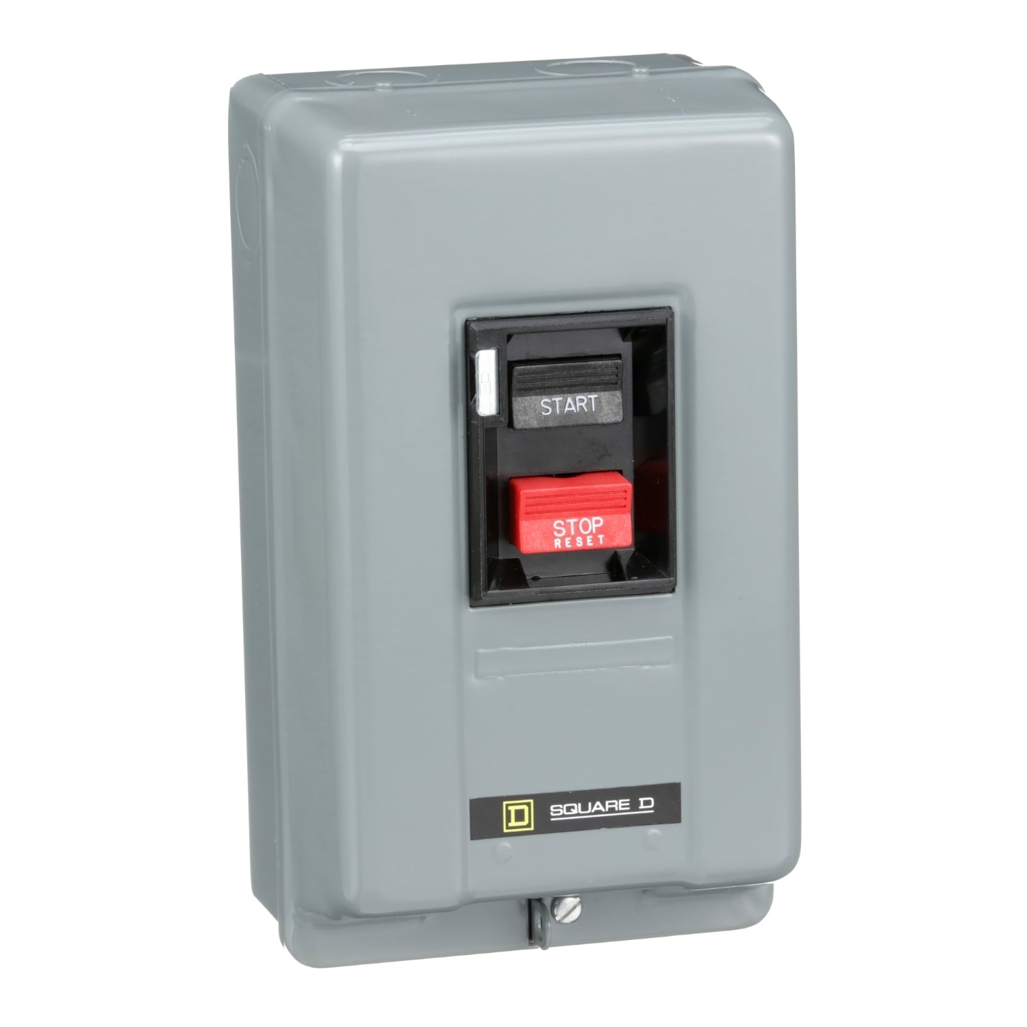 2510MCG1 Type M Integral Horsepower Non-Reversing Surface Mount Manual Starter, 2 Poles, NEMA 1 Enclosure