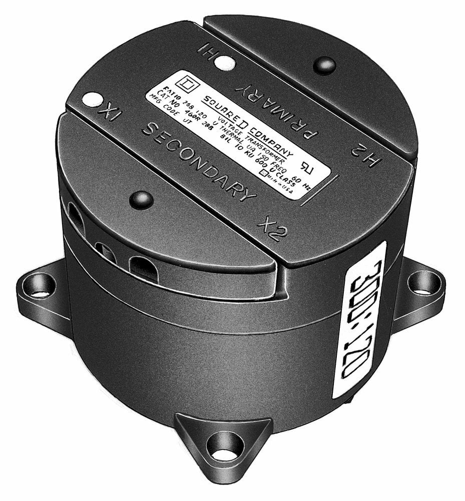 460R480 Model 460R Voltage Transformer, 480 V AC Primary, 120 VAC Secondary, 150 kVA Power Rating, 60 Hz, 1 Phase