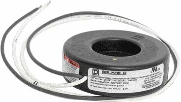 5NR251 Model 5NR Current Transformer, 250:5 Current Ratio, 50 to 400 Hz