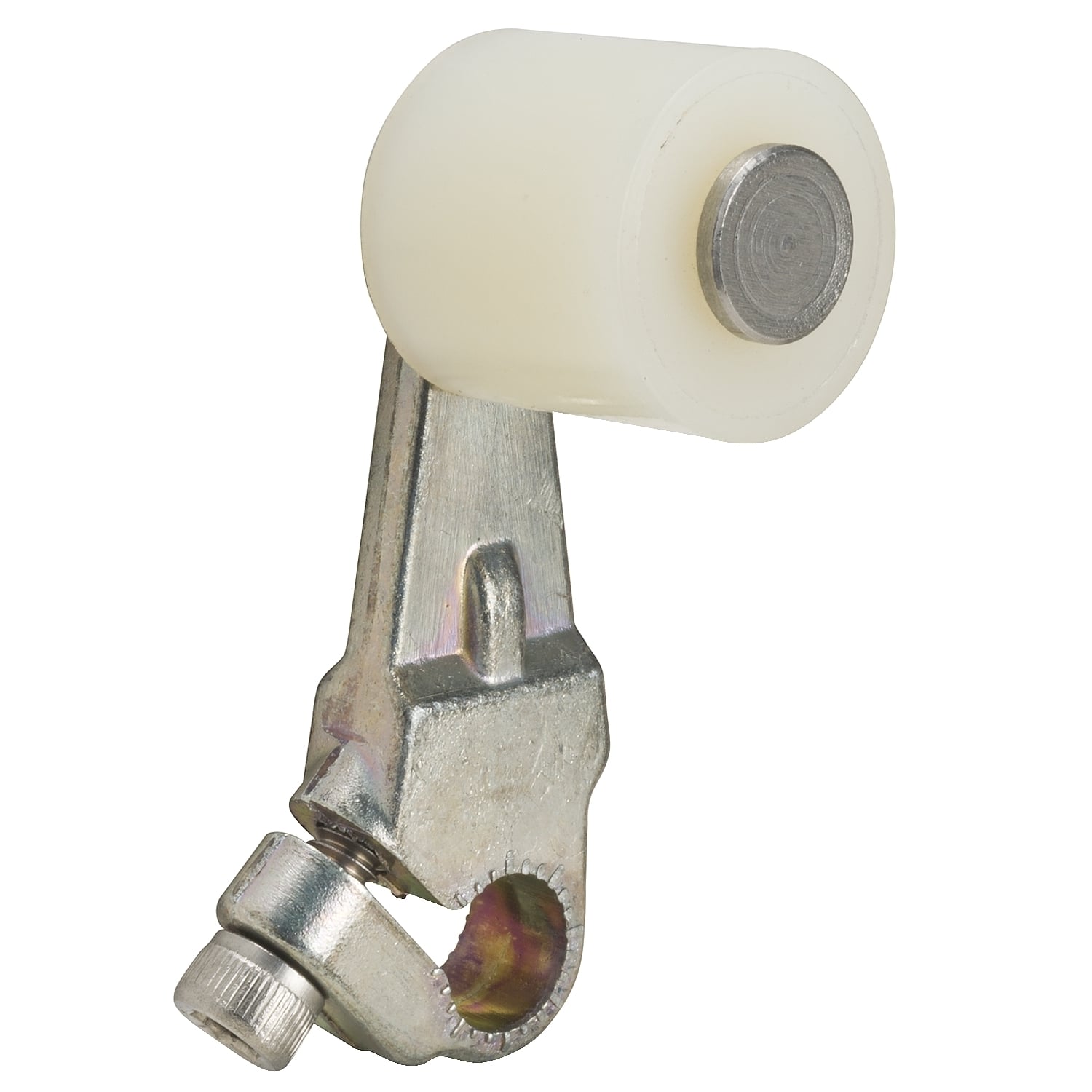 7F1N Osisense Miniature Potted Lever Arm, 1-1/2 in L, Nylon Roller, Cast Zinc