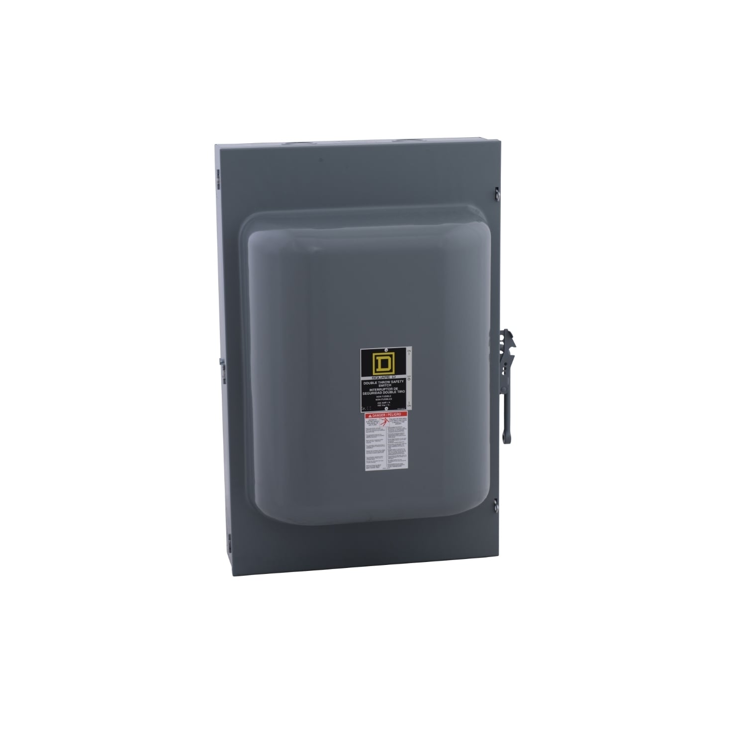 82344N E2 Non-Fusible Safety Switch With Neutral, 600 V AC/DC, 200 A, 3 Form C 3PDT Contact, 3 Poles