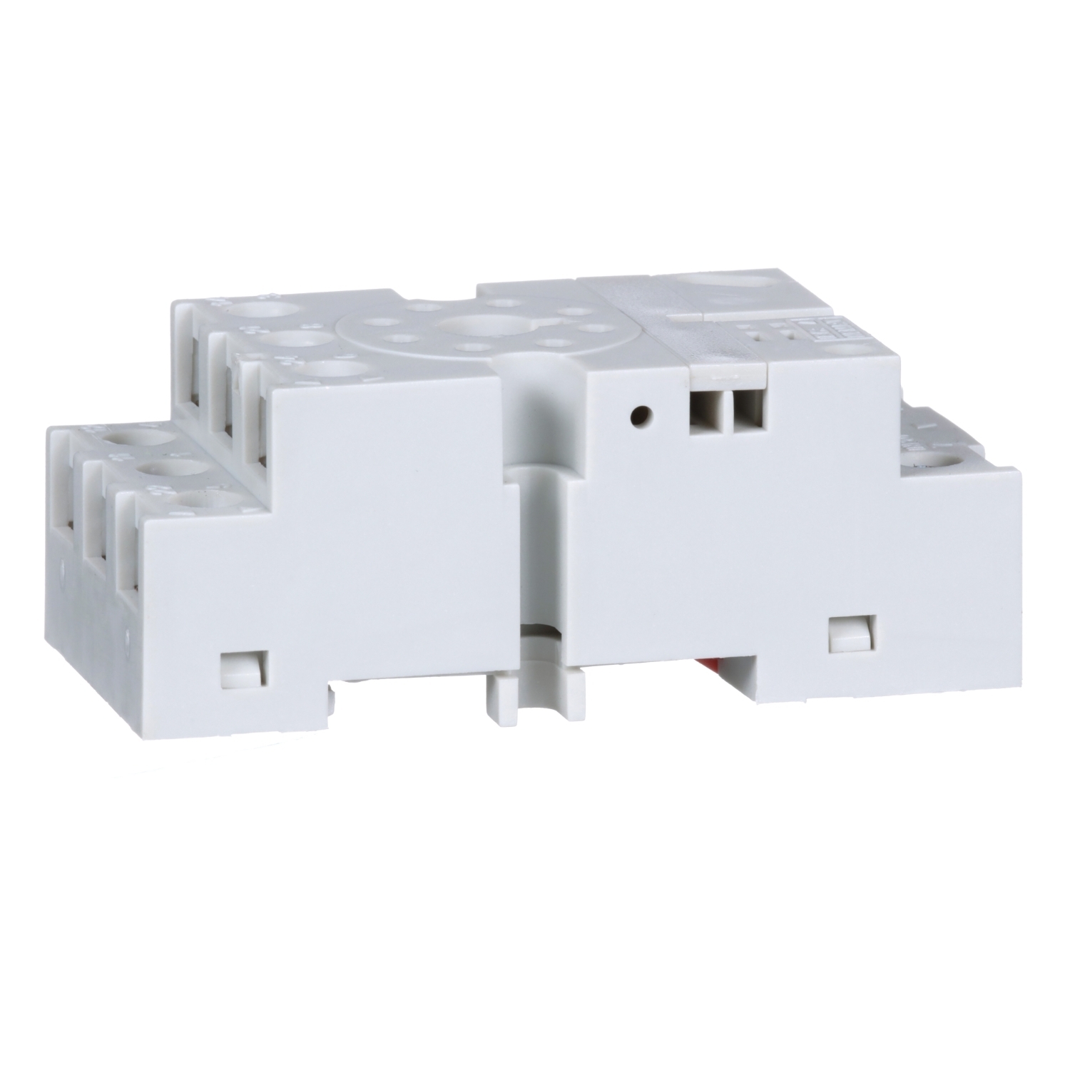 8501NR52 Type K Double Tier Relay Socket, 300/600 V AC, 5 to 16 A, For Use With Class 8501 Series Miniature Plug-In Relay, 8 Pin