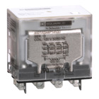 Plug in relay, Type R, miniature, 1 HP at 277 VAC, 15A resistive at 120 VAC, 14 blade, 4PDT, 4 NO, 4 NC, 120 VAC coil