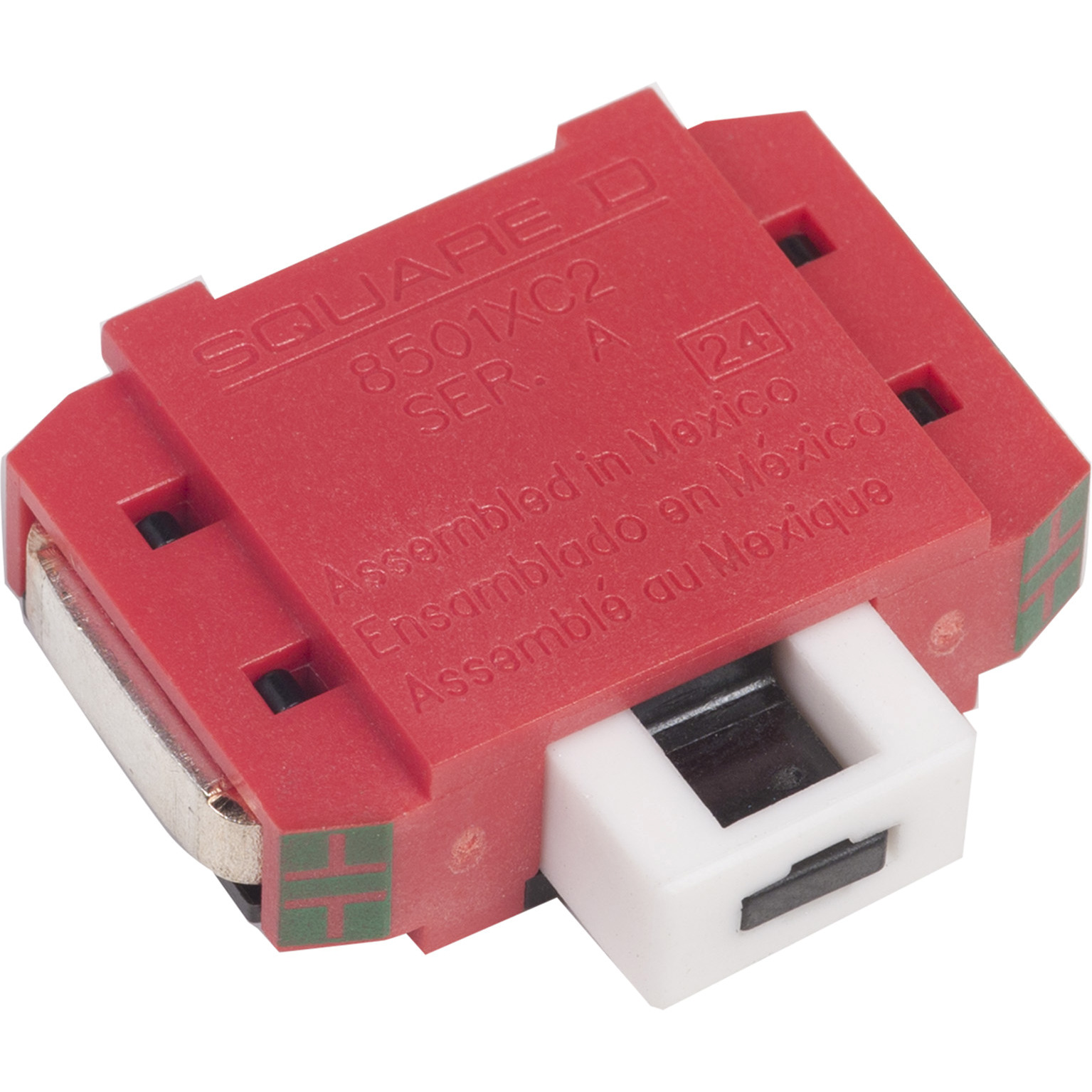 8501XC2 Type X Overlapping Cartridge, 10 A at 600 VAC, For Use With Class 8501 10 A 600 V AC NEMA Type Relay