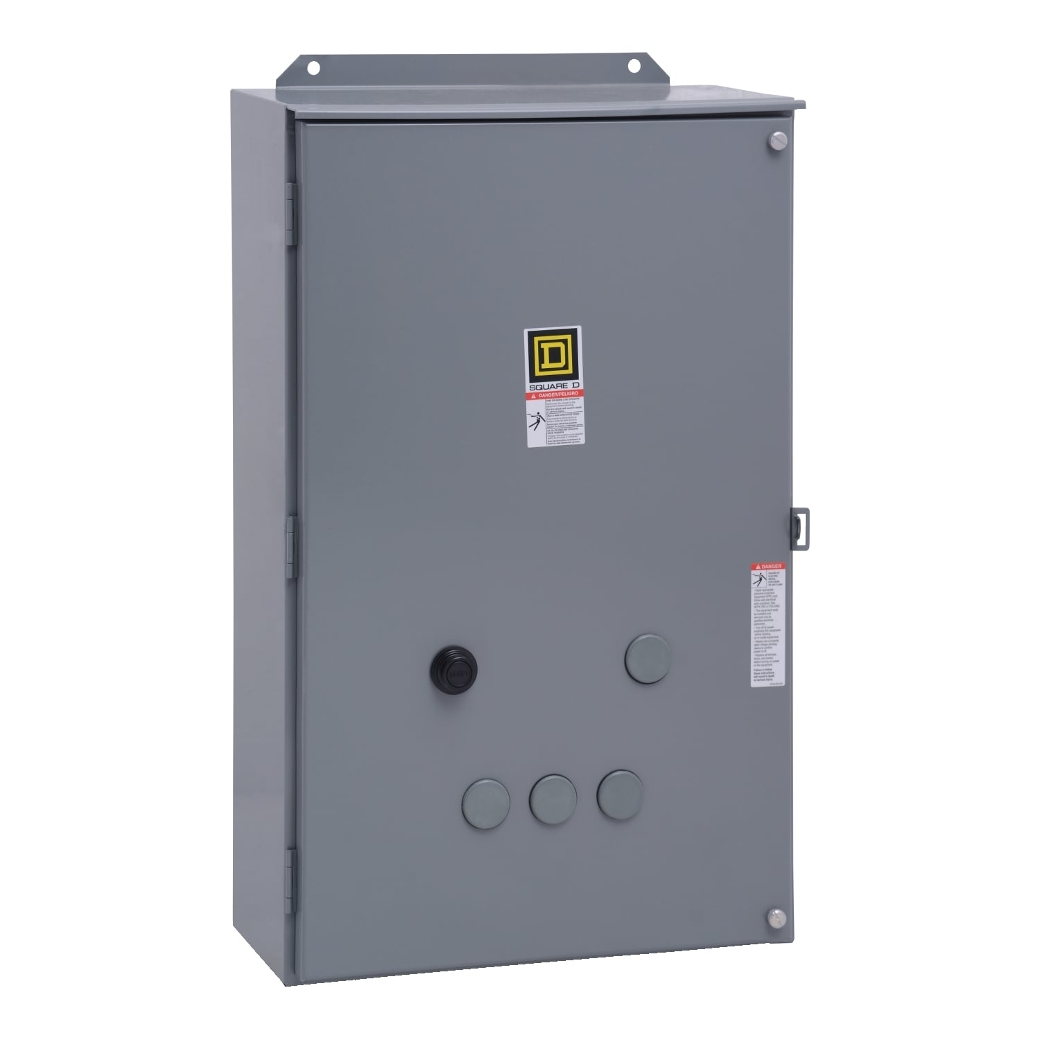 8536SEA1V02S Drip Tight Dust Tight Type S Starter, 110/120 VAC V Coil, Non-Reversing Action, 3 Poles, NEMA 12 Enclosure