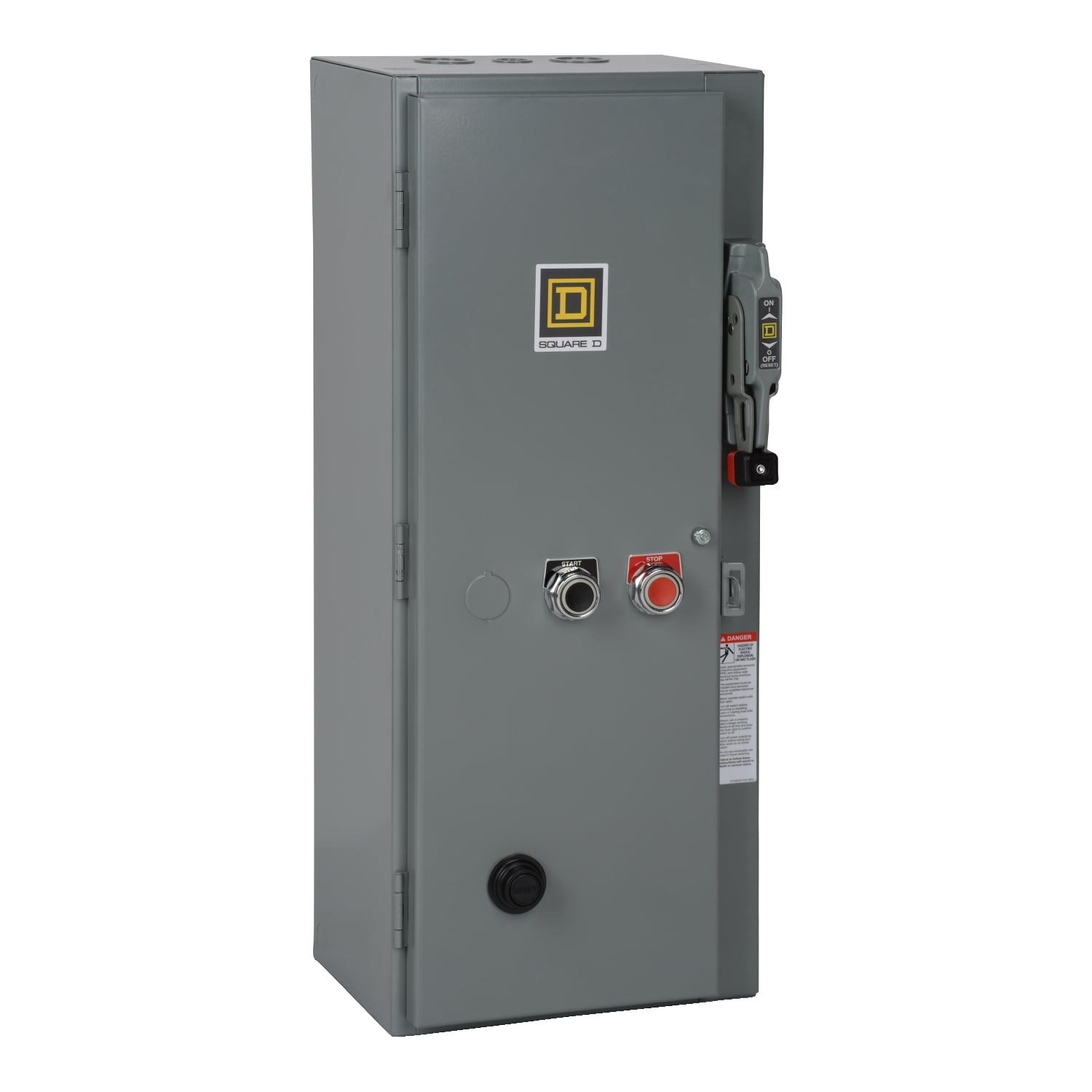8538SDG14V02S Type S NEMA Combination Magnetic Starter With Fusible Disconnect Switch, 110/120 VAC V Coil, Non-Reversing Action, 3 Poles, NEMA 1 Enclosure