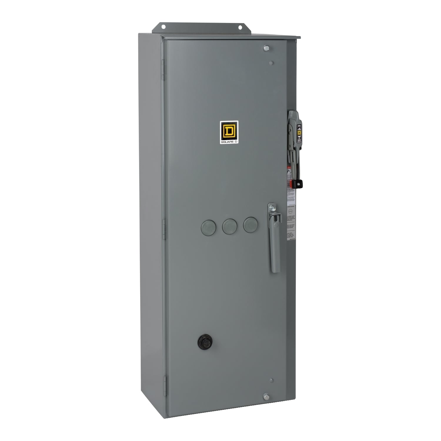 8538SEA43V02S Type S Combination Magnetic Starter With Fusible Disconnect Switch, 110 VAC at 50 Hz/120 VAC at 60 Hz V Coil, Non-Reversing Action, 3 Poles, NEMA 12 Enclosure