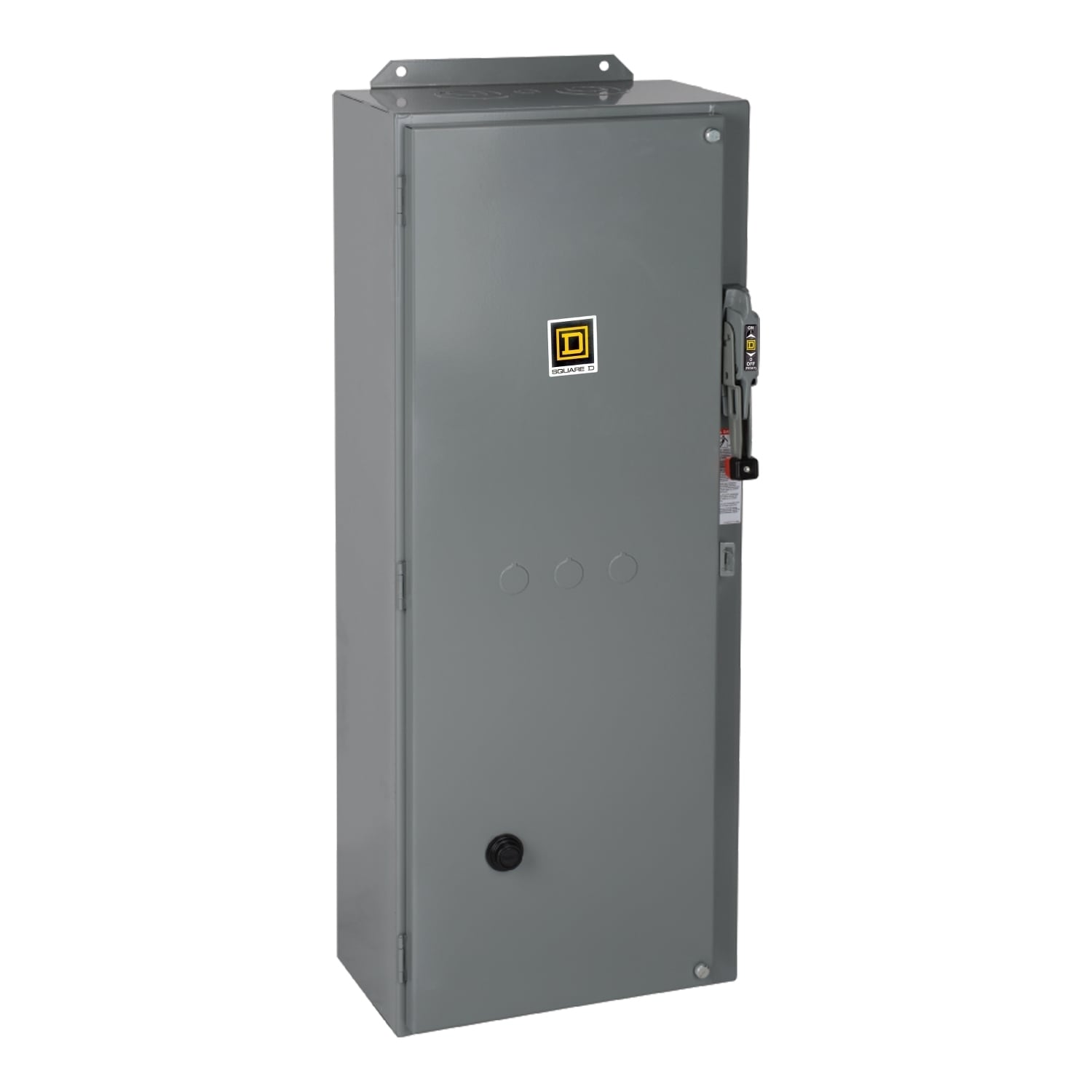 8538SEG13V02S Type S NEMA Combination Magnetic Starter With Fusible Disconnect Switch, 110/120 VAC V Coil, 3 Poles, NEMA 1 Enclosure
