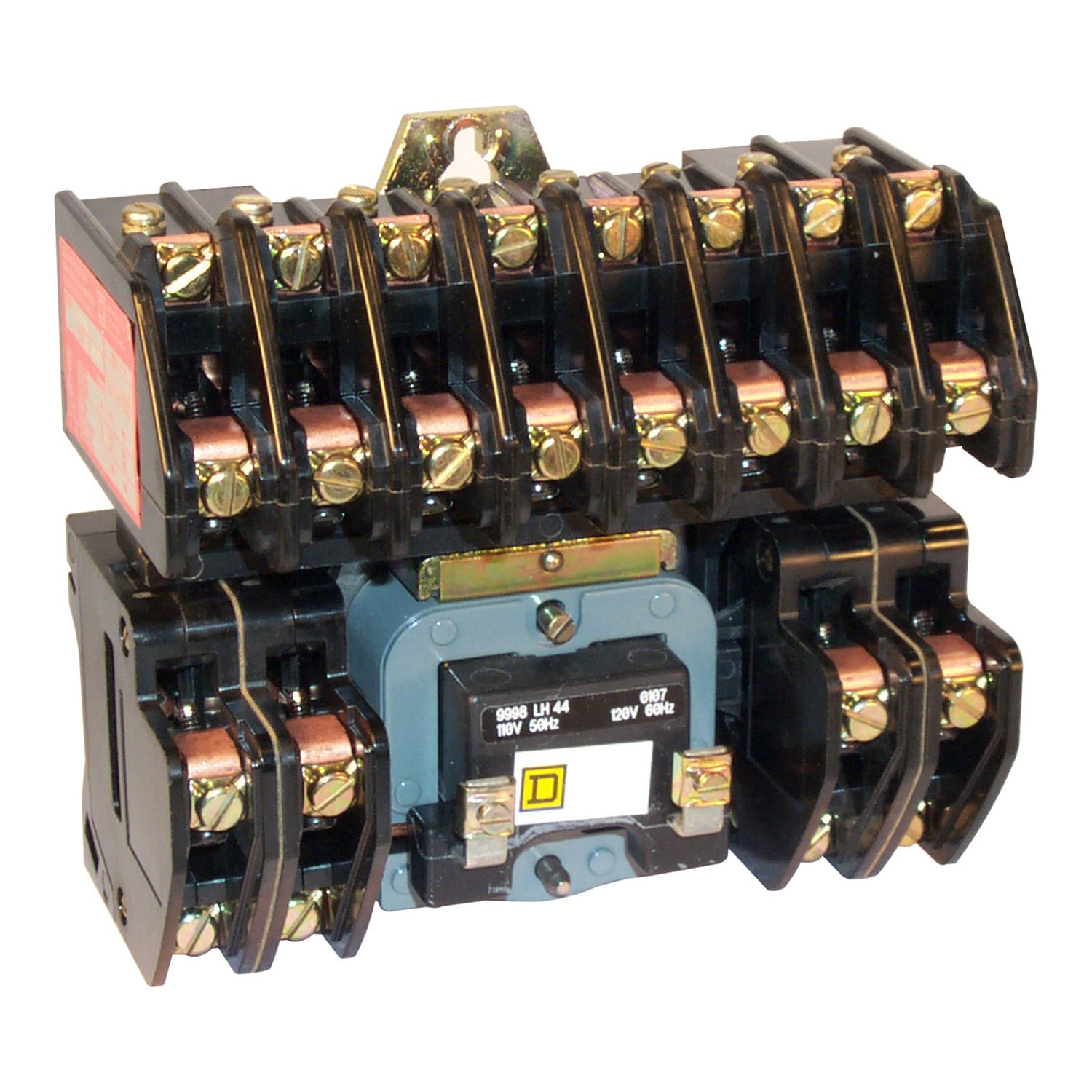8903LO1200V06 Electrically Held Multi-Pole Type L Lighting Contactor, 440/480 V AC V Coil, 12NO Contact, 12 Poles