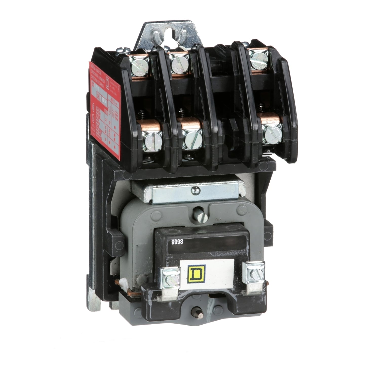 8903LO30V06 Electrically Held Type L Lighting Contactor, 440 V AC at 50 Hz to 480 V AC at 60 Hz V Coil, 3NO Contact, 3 Poles