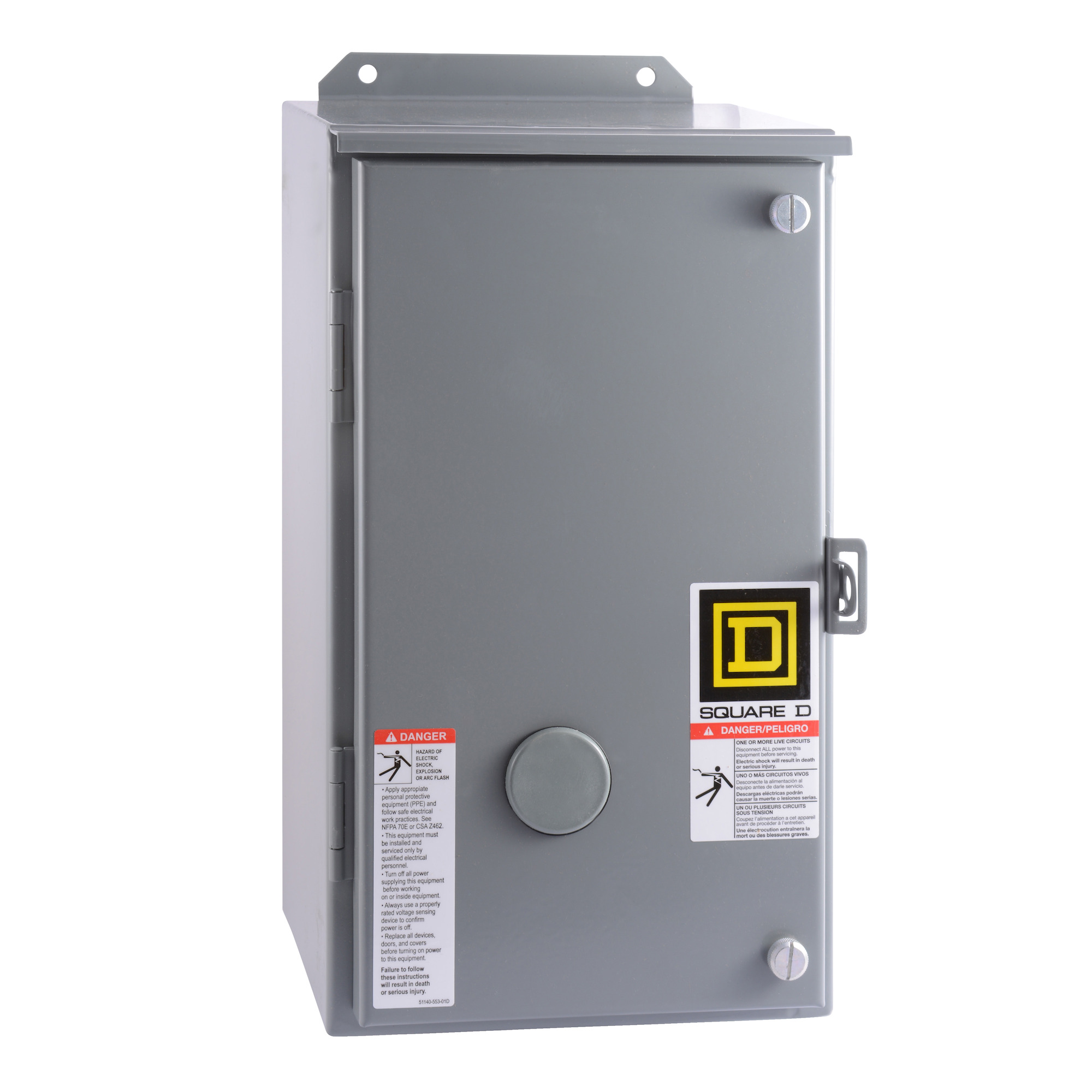 8903LXA60V02 Mechanically Held Type LX Lighting Contactor, 110 V AC at 50 Hz to 120 V AC at 60 Hz V Coil, 6NO Contact, 6 Poles