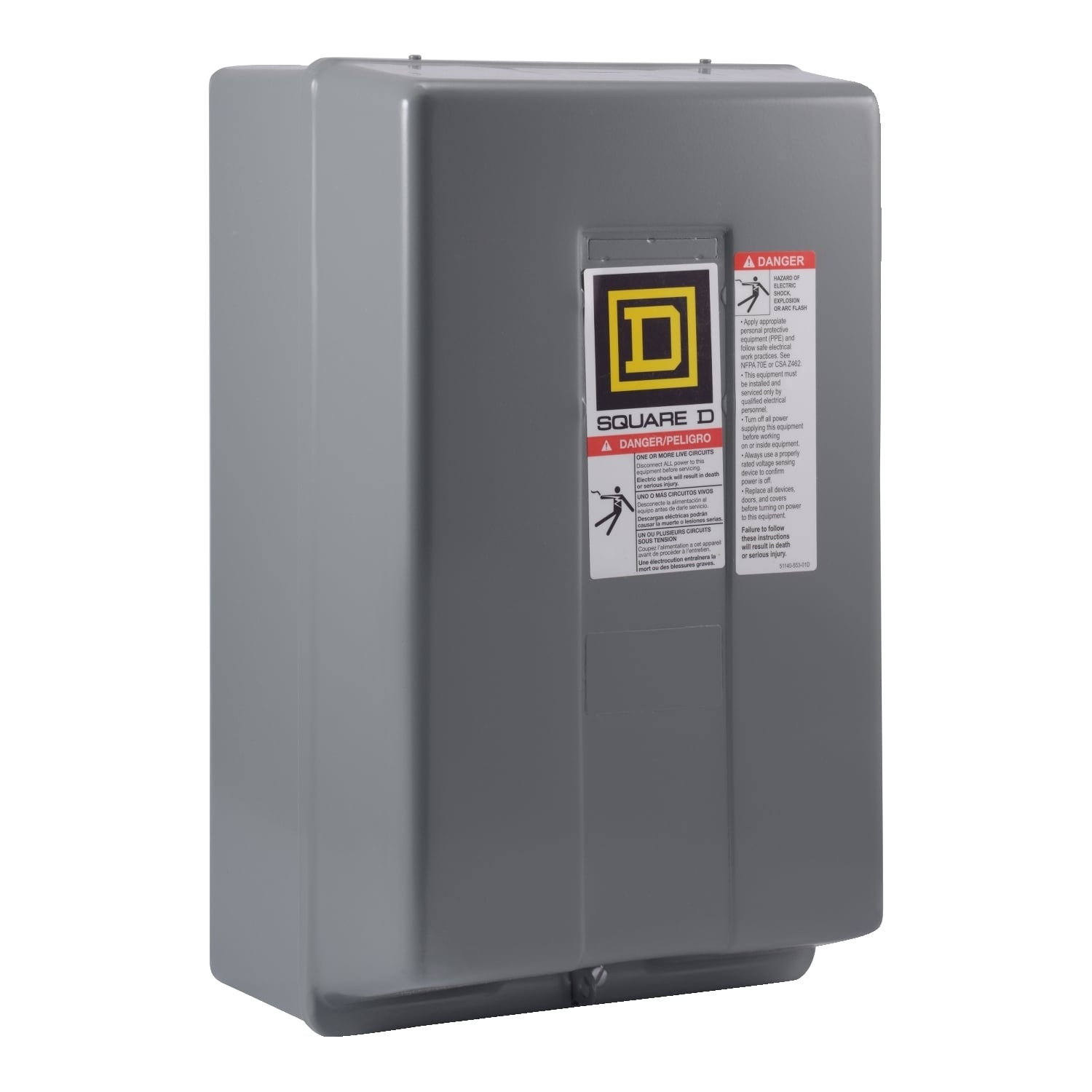 8903LXG1200V02R6 Mechanically Held Type LX Lighting Contactor, 110 V AC at 50 Hz to 120 V AC at 60 Hz V Coil, 12NO Contact, 12 Poles