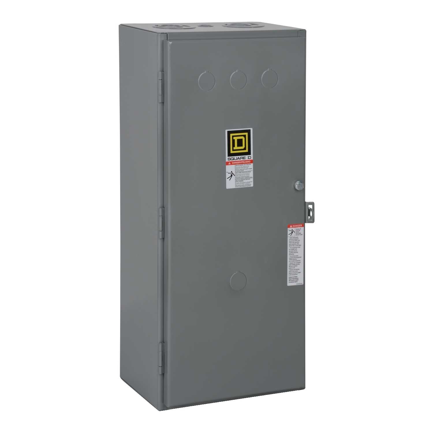 Contactor, Type S, multipole lighting, electrically held, 100A, 5 pole, 110/120 VAC 50/60 Hz coil, NEMA 1