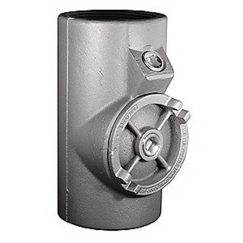 EYSEF300 Unilets Dust-Ignitionproof Explosionproof Raintight Conduit Sealing Fitting, 3 in, For Use With IMC/Threaded Rigid Metallic Conduit, Malleable Iron, Triple Coated