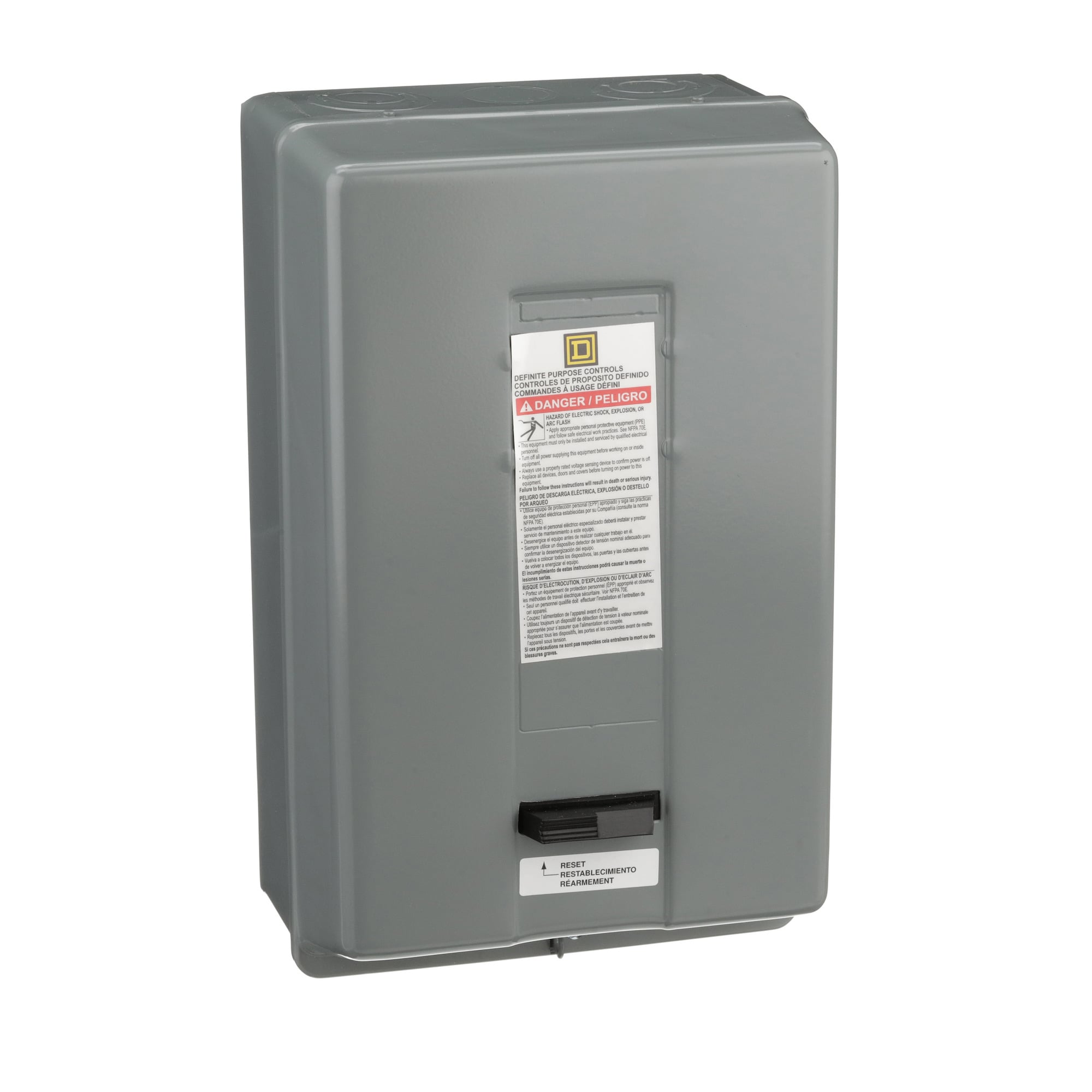 8911DPSG53V02 Type DPS Definite Purpose Starter, 110 V AC at 50 Hz/120 V AC at 60 Hz Coil, 3 Poles, NEMA 1