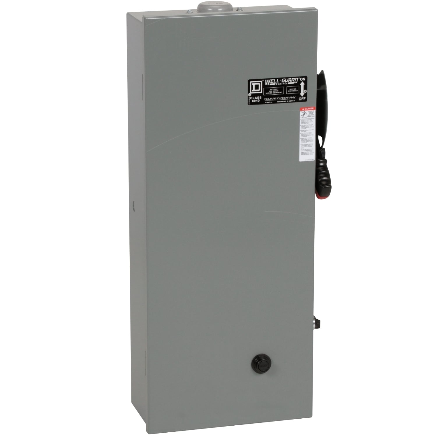 8940SSC4010 SS Series Weatherproof Pump Panel, 3 Poles, NEMA 3R Enclosure