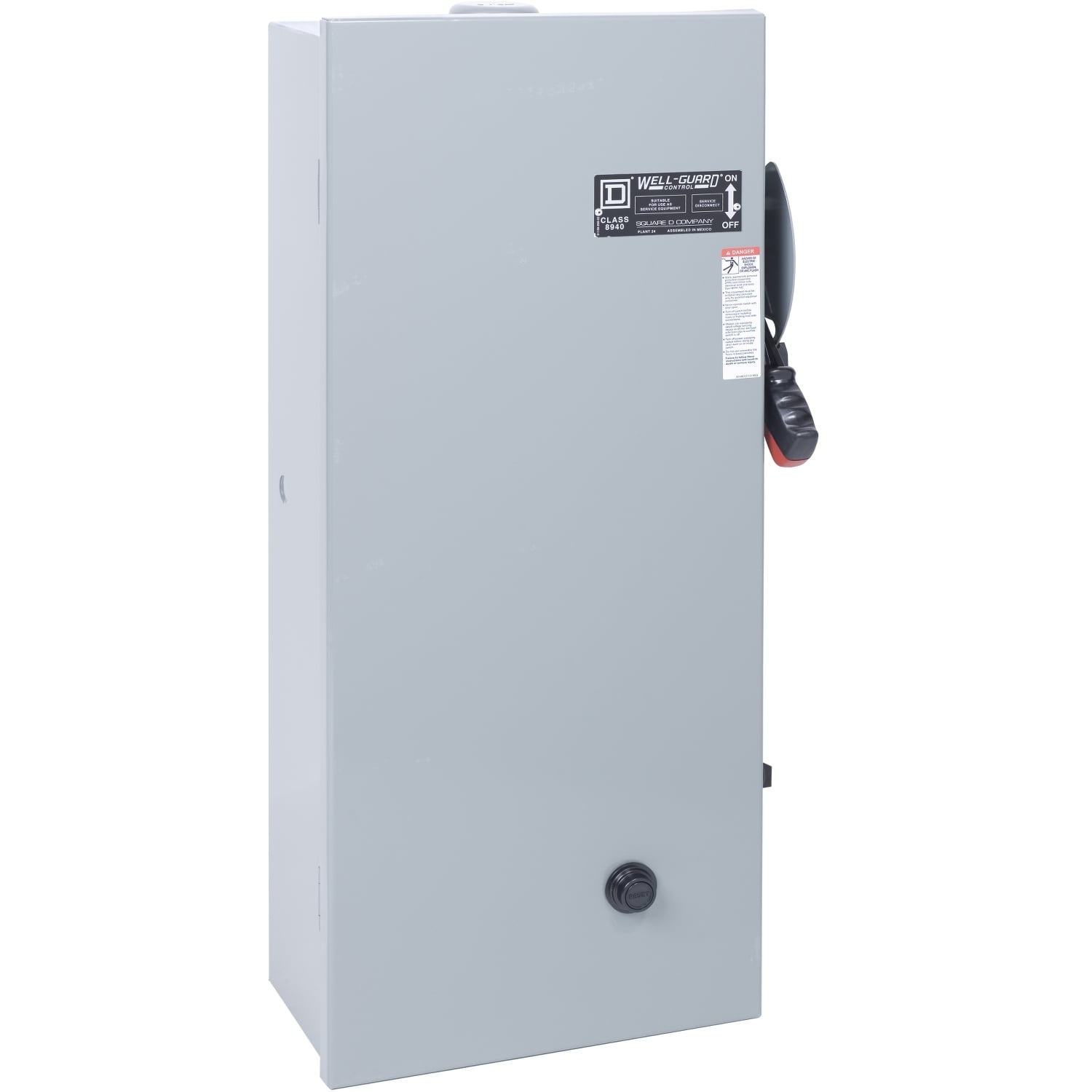 8940SSD4025V02S Well-Guard SS Series Weatherproof Pump Panel, 3 Poles, NEMA 3R Enclosure