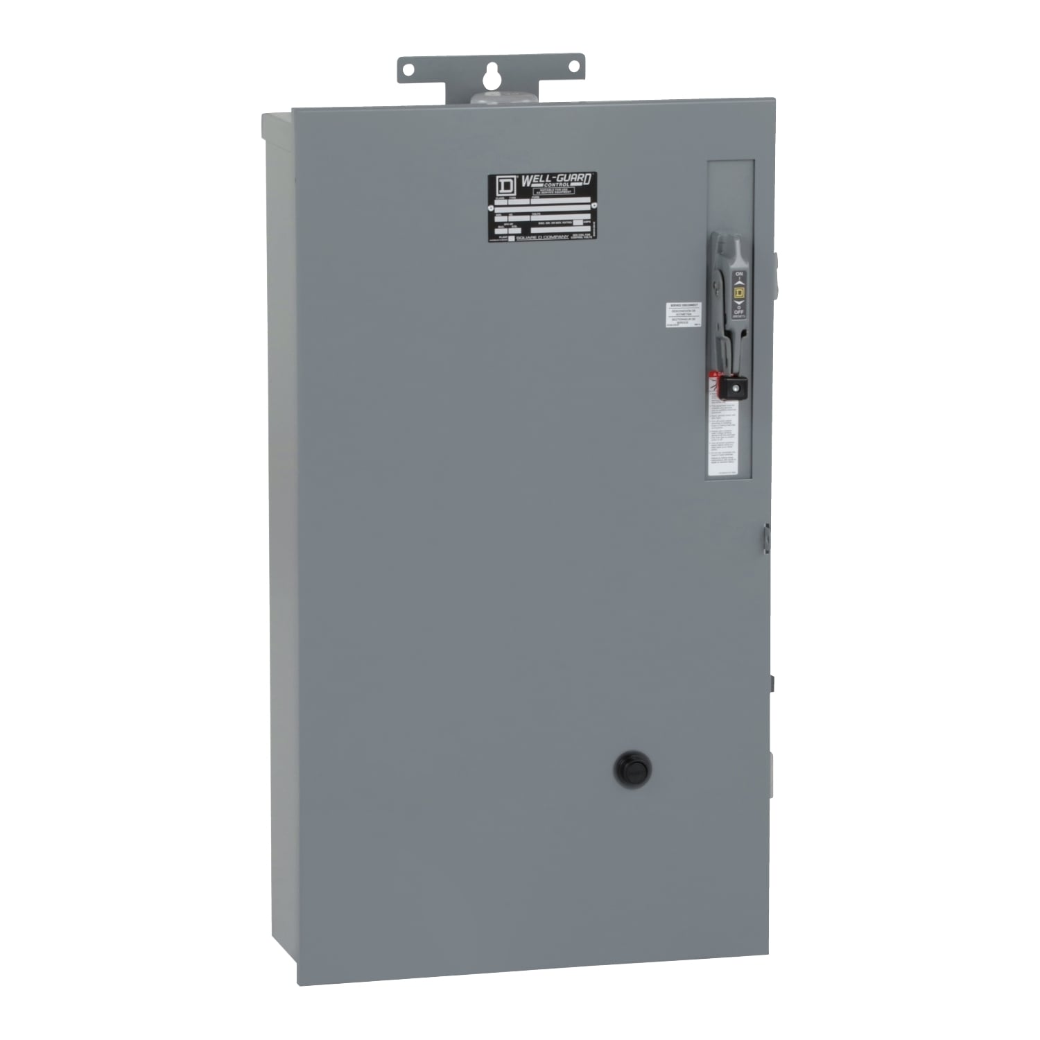 8940XD4S2V06A28H30 S2 Series Well Guard Pump Panel, 440 V AC at 50 Hz, 480 V AC at 60 Hz V Coil, 3 Poles, NEMA 3R Enclosure