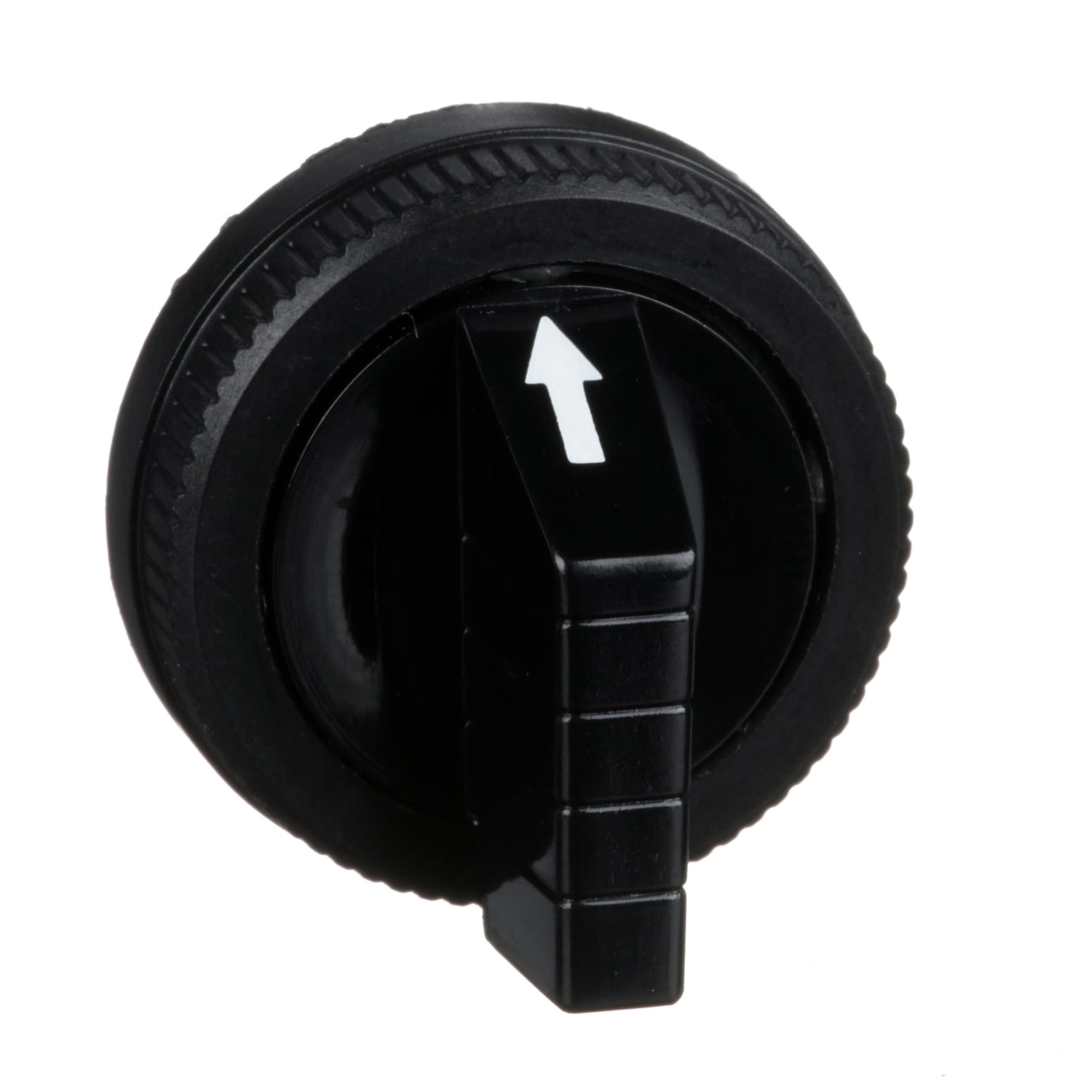 9001B11 Harmony Short Handle Selector Switch Knob, For Use With 30 mm Selector Switch, -25 to 70 deg C Operating Temperature, NEMA 3/4/4X/12/13 Enclosure, Standard Knob Actuator, Black