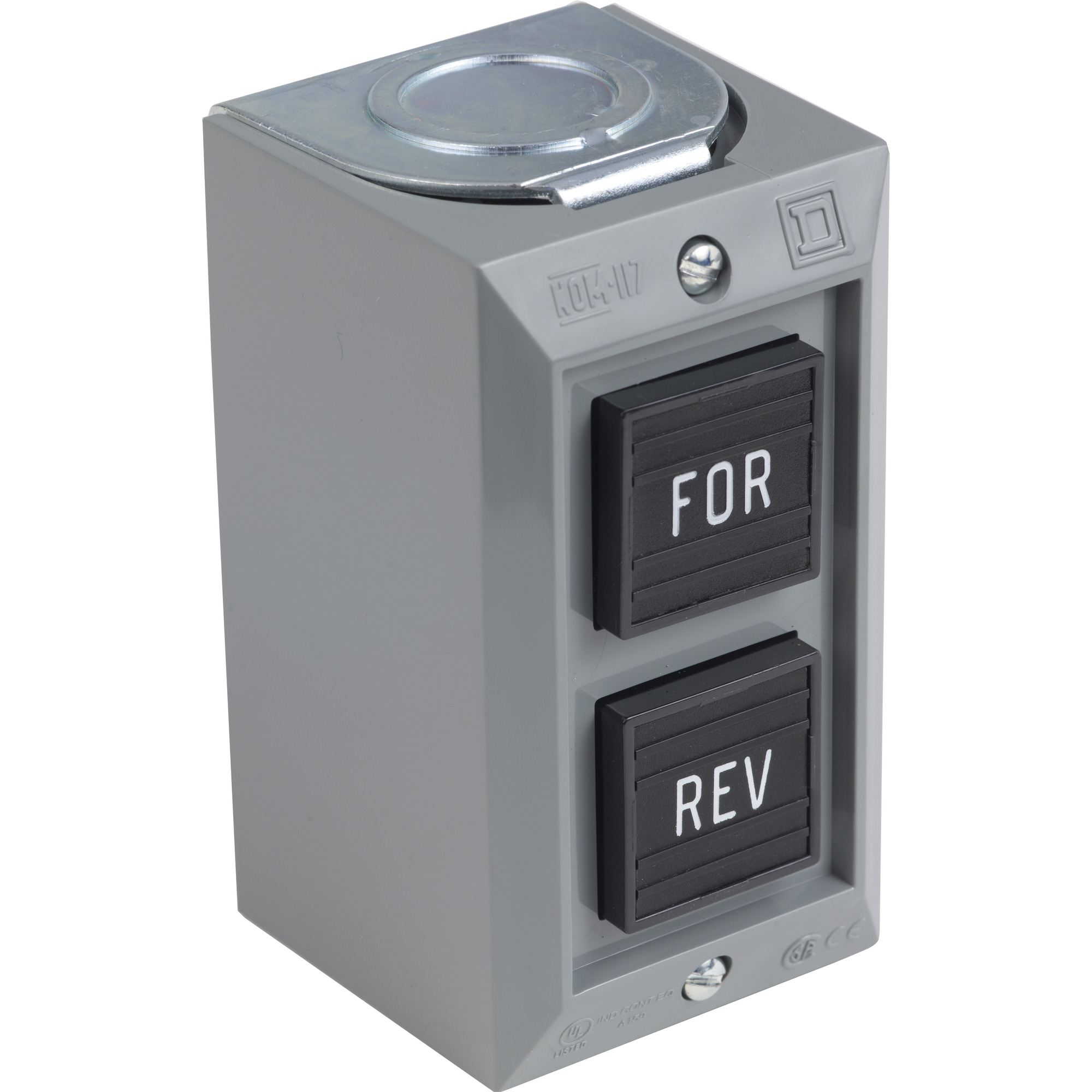 9001BG206 Harmony Complete Control Station, 600 V AC, 5 A, 2NO Contact, 2 Operators, NEMA 1 NEMA Rating