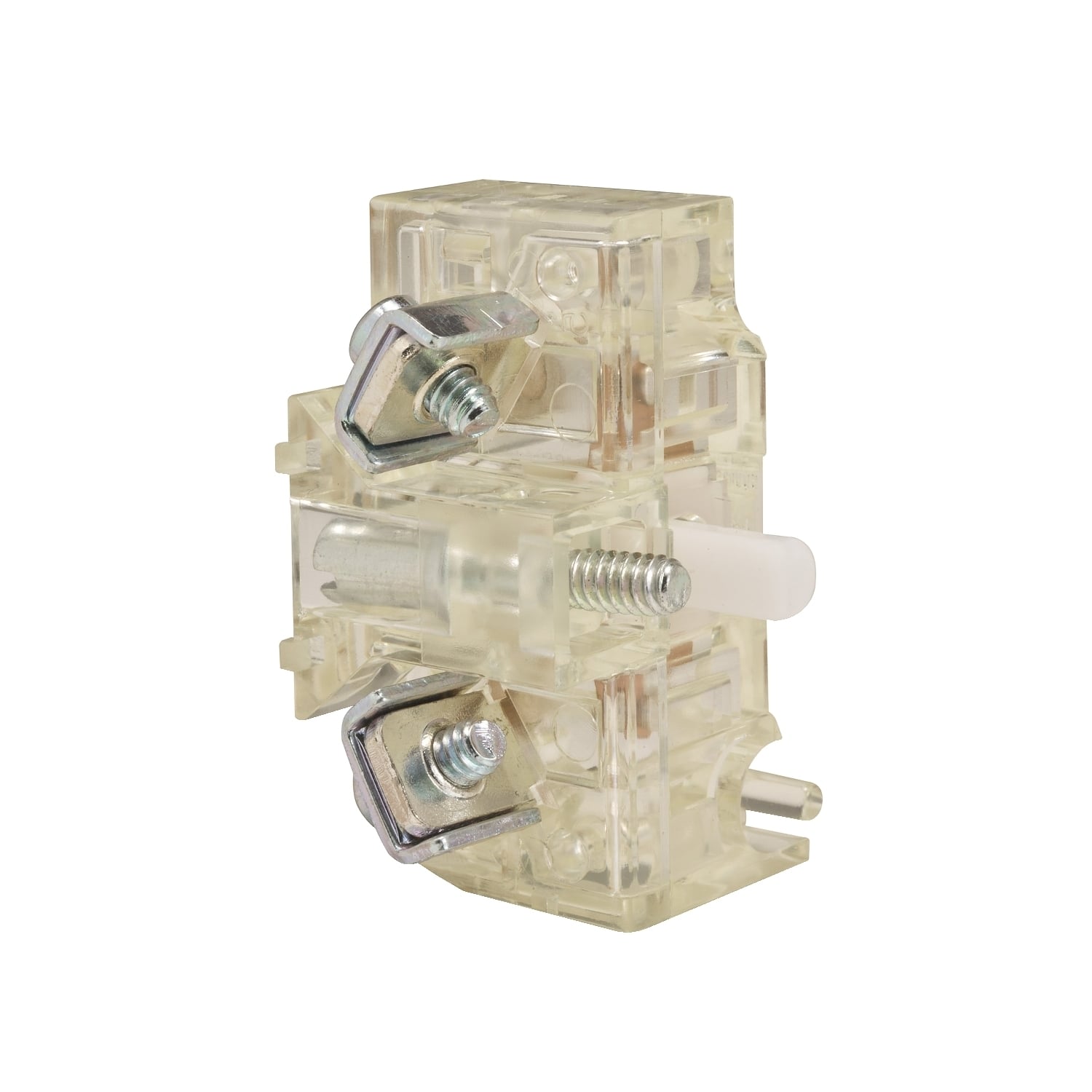 9001KA3G Harmony Contact Block, 30 mm, 1NC Contact, 10 A at 600 V AC Contact, Copper/Silver Contact