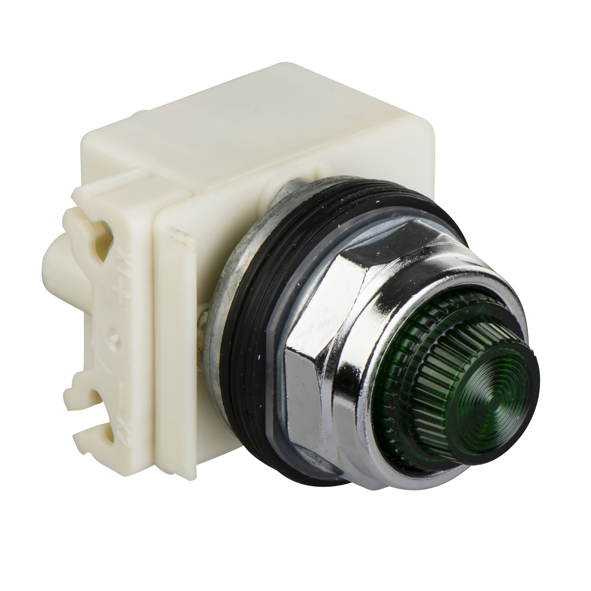 9001KP35LYY31 Harmony Type K Standard Pilot Light, 24 to 28 V AC/DC, 0.28 VA, Fresnel Lens, Panel Mount