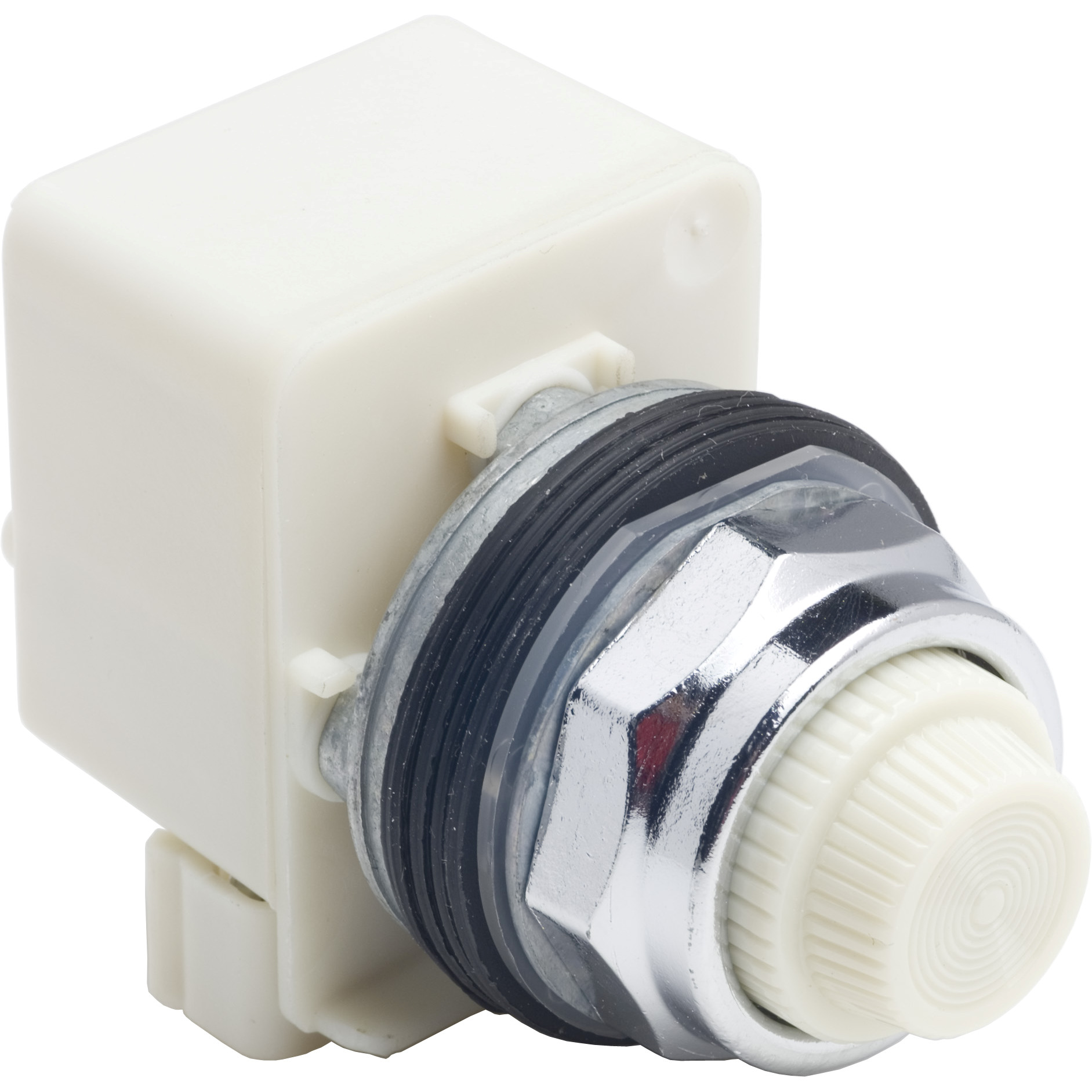9001KP38LWW31 Harmony Type K Standard Pilot Light, 120 V AC/DC, 1.4 VA, Fresnel Lens, Panel Mount