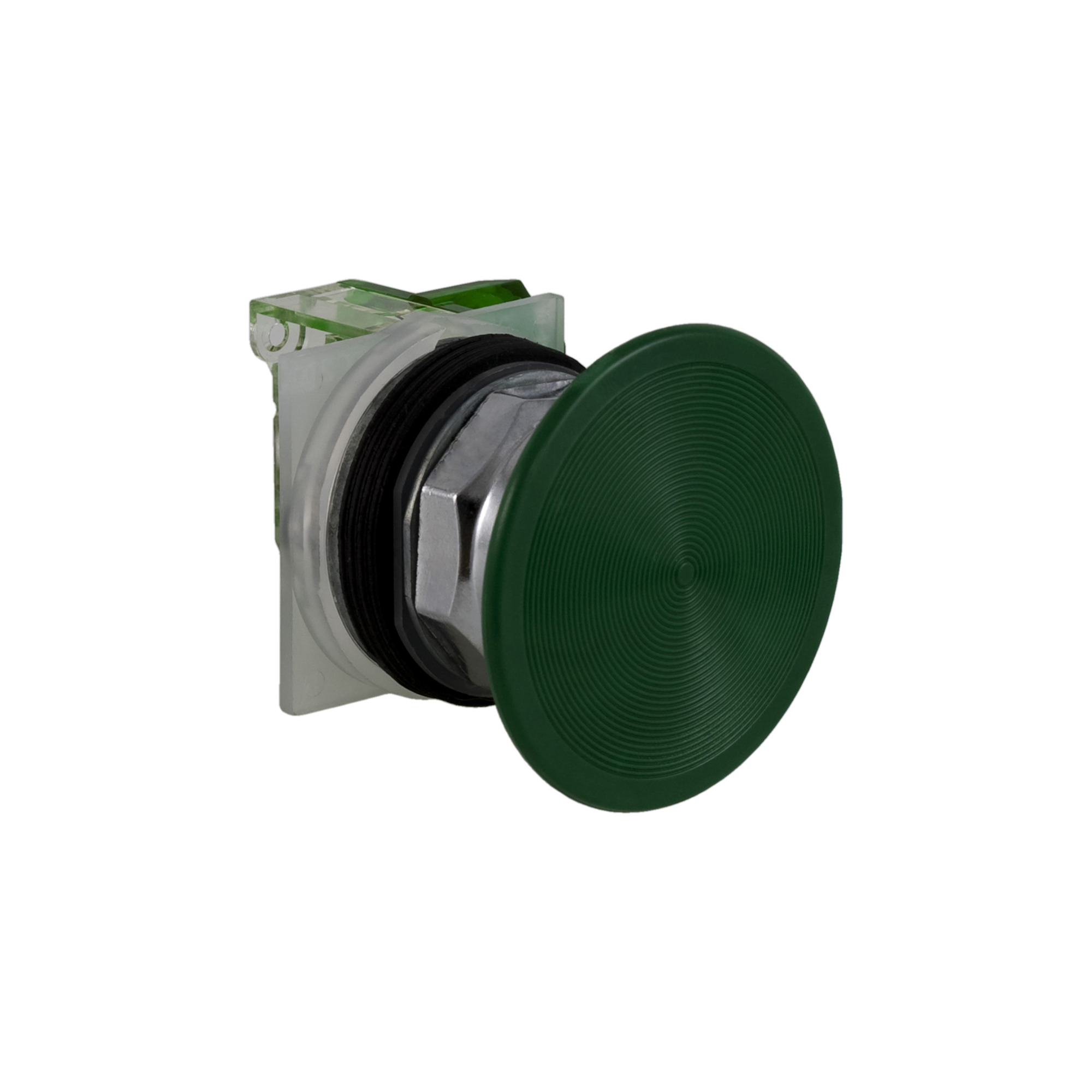 9001KR5G Harmony Type K Non-Illuminated Pushbutton Operator With 57 mm Screw Set, 30 mm, 2 Positions, Green