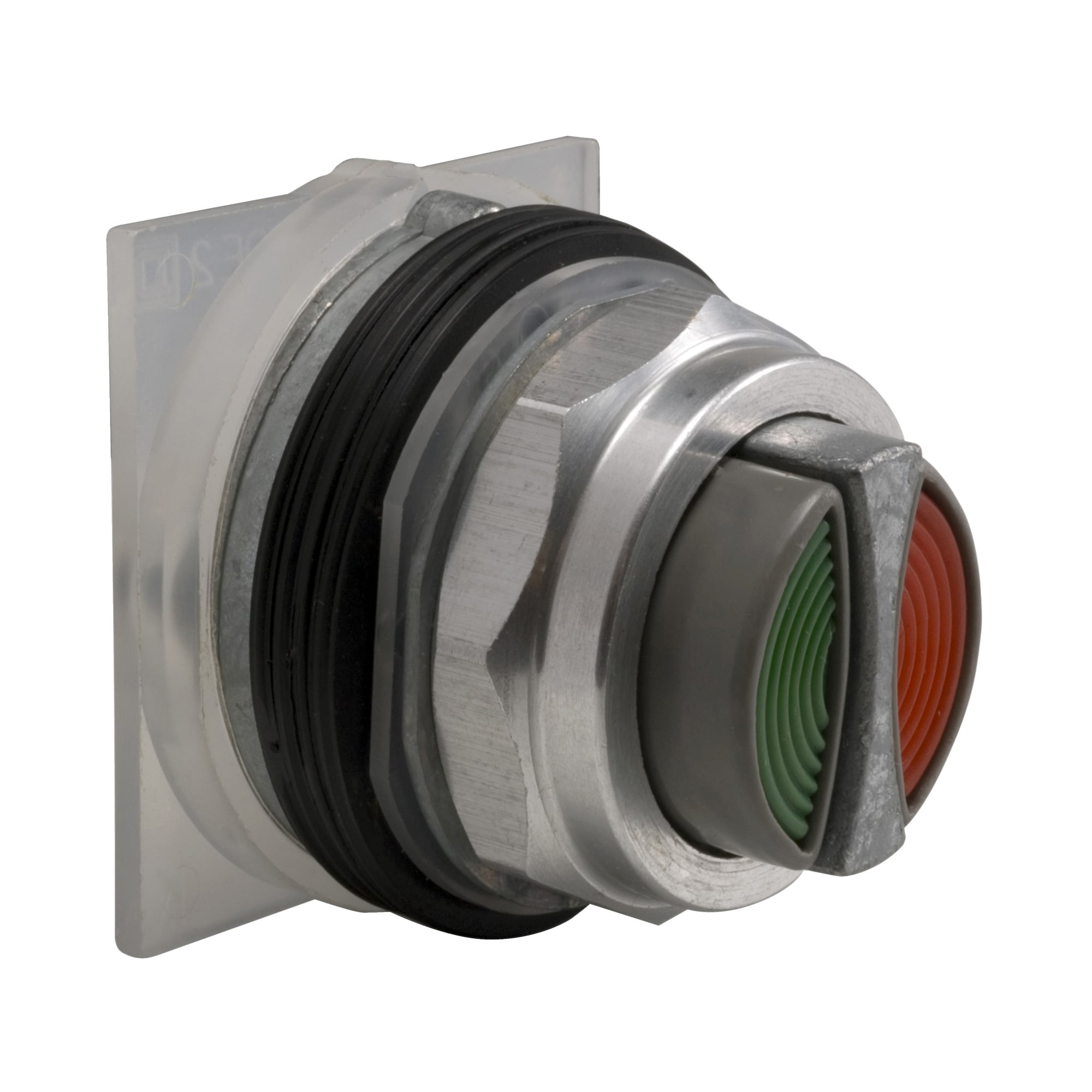 9001KR6GRH37 Harmony Type K Heavy Duty Dusttight/Oiltight/Watertight Mechanically Interlocked Non-Illuminated Pushbutton, 30 mm, 1NO-1NC Contact, Slow Break Contact, Green/Red