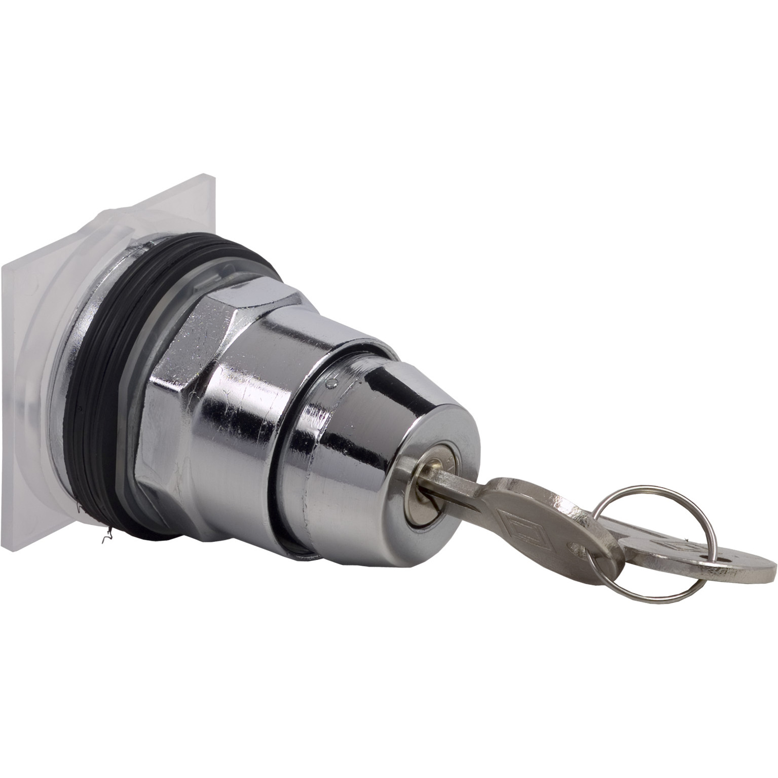 9001KS12K3 Harmony Type T-K Dust/Oil/Watertight Heavy Duty Non-Illuminated Selector Switch Operator, 30 mm, Keyed Operator, 2 Positions, Black